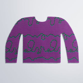 FROGGING KNIT YARN