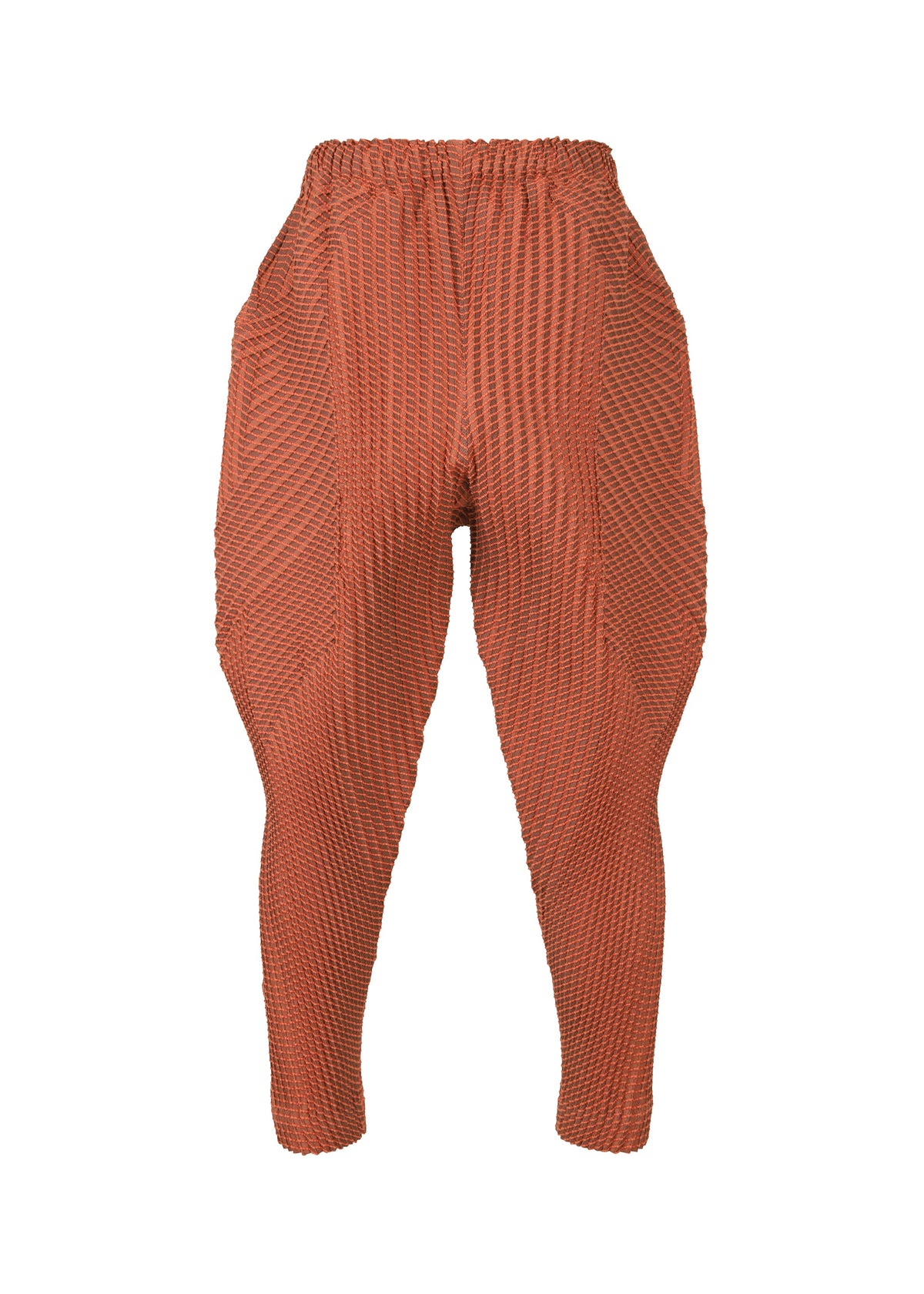 A detail shot of the A-POC ABLE ISSEY MIYAKE TYPE O 013 trousers.