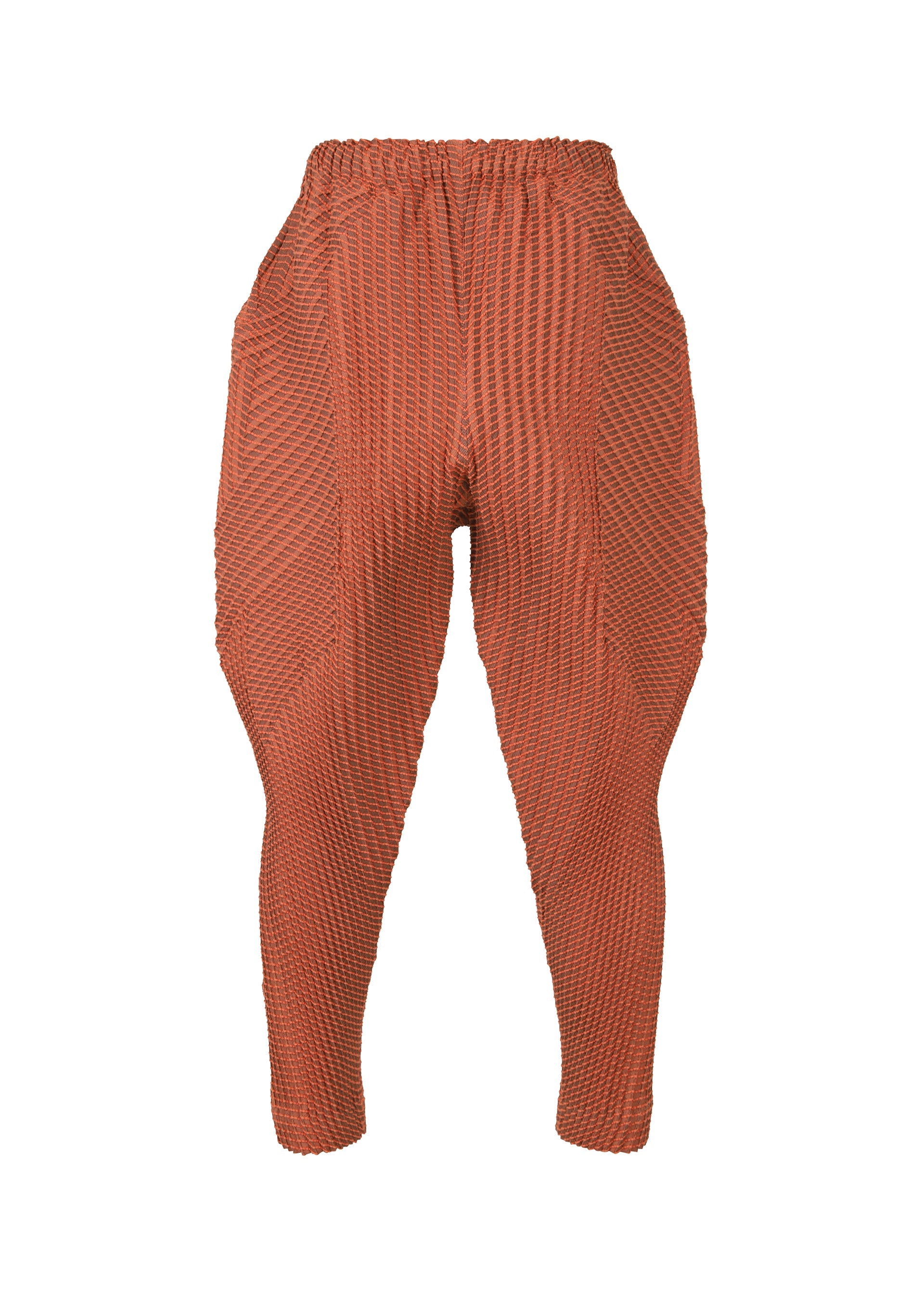A detail shot of the A-POC ABLE ISSEY MIYAKE TYPE O 013 trousers.