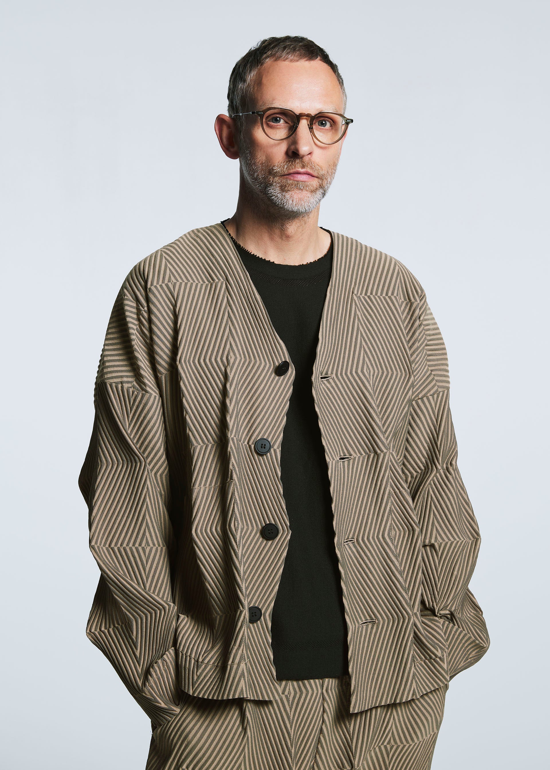 TYPE-W 009 Cardigan Dark Orange