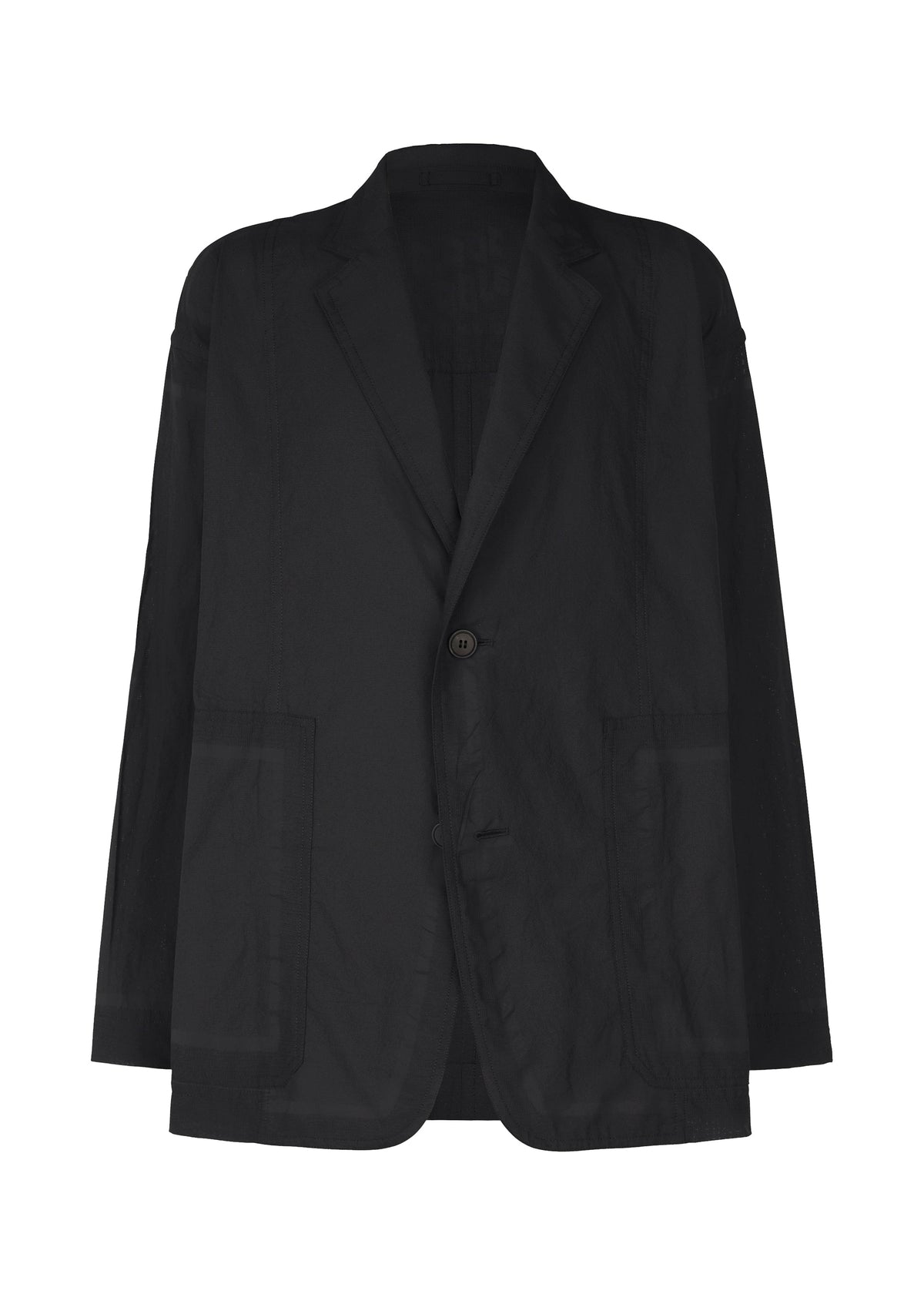 A product shot of the A-POC ABLE ISSEY MIYAKE TYPE U 002 jacket in black (15).