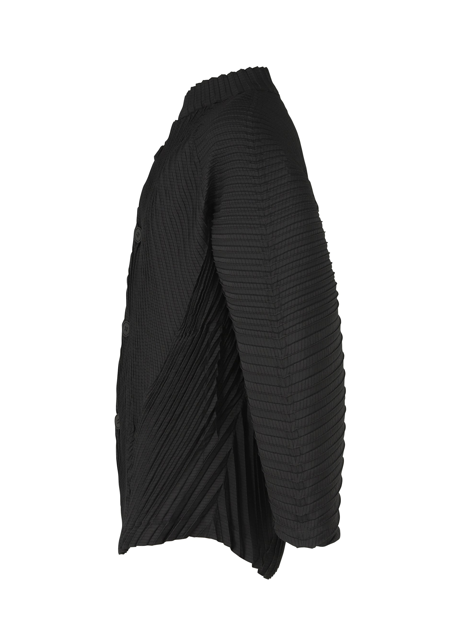 A detail shot of the A-POC ABLE ISSEY MIYAKE TYPE O 006 jacket.