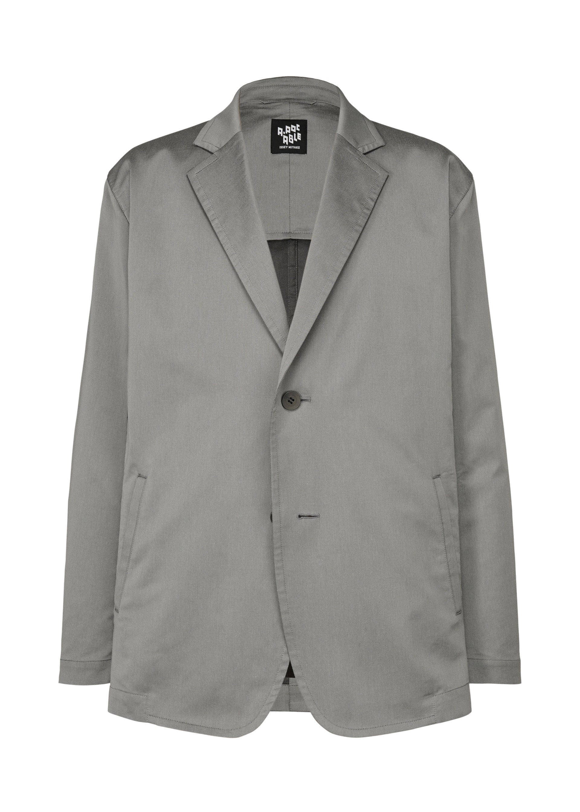 A product shot of the A-POC ABLE ISSEY MIYAKE TYPE S 001 1 jacket in grey (12).