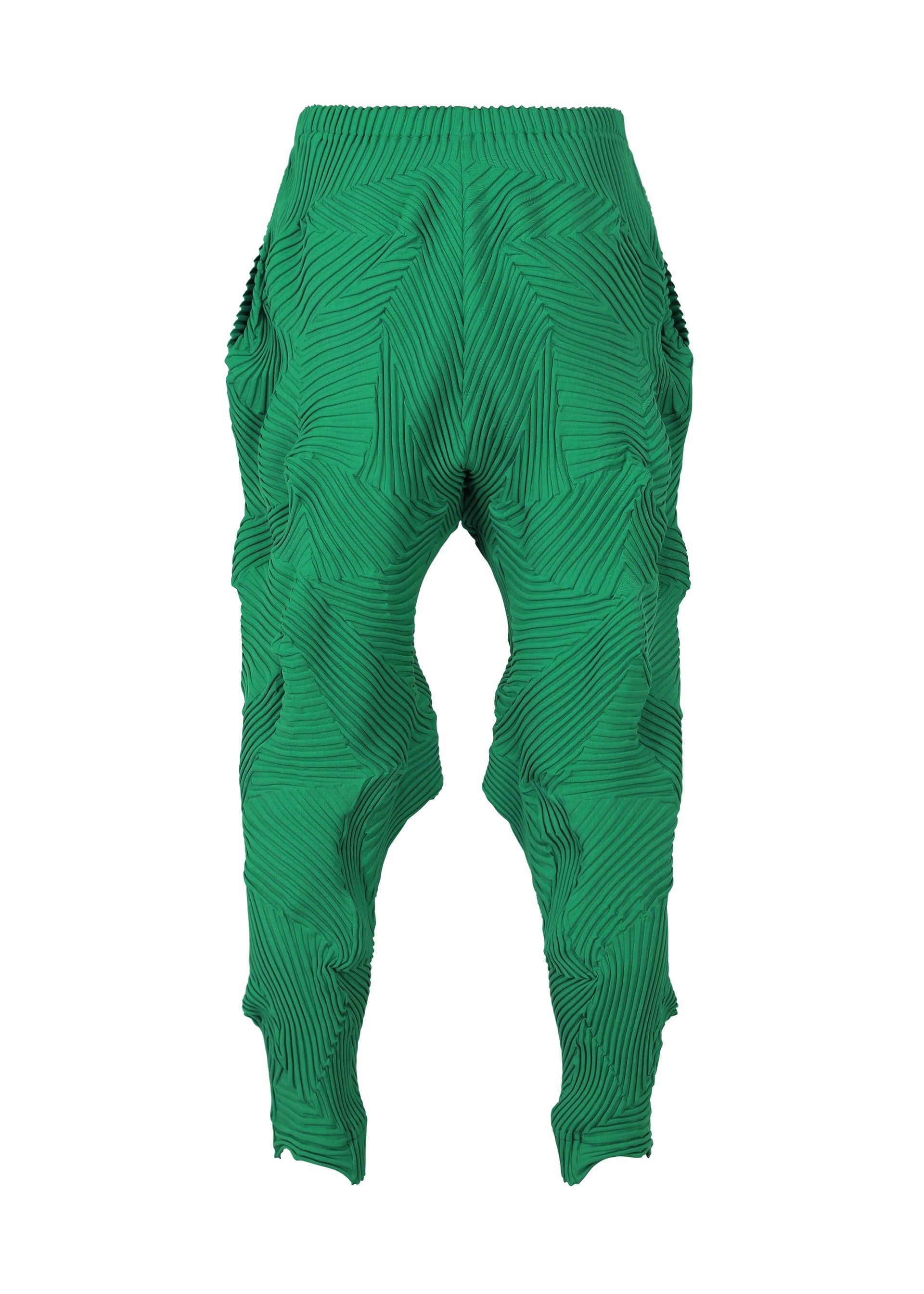 A detail shot of the A-POC ABLE ISSEY MIYAKE TYPE P 003 trousers.