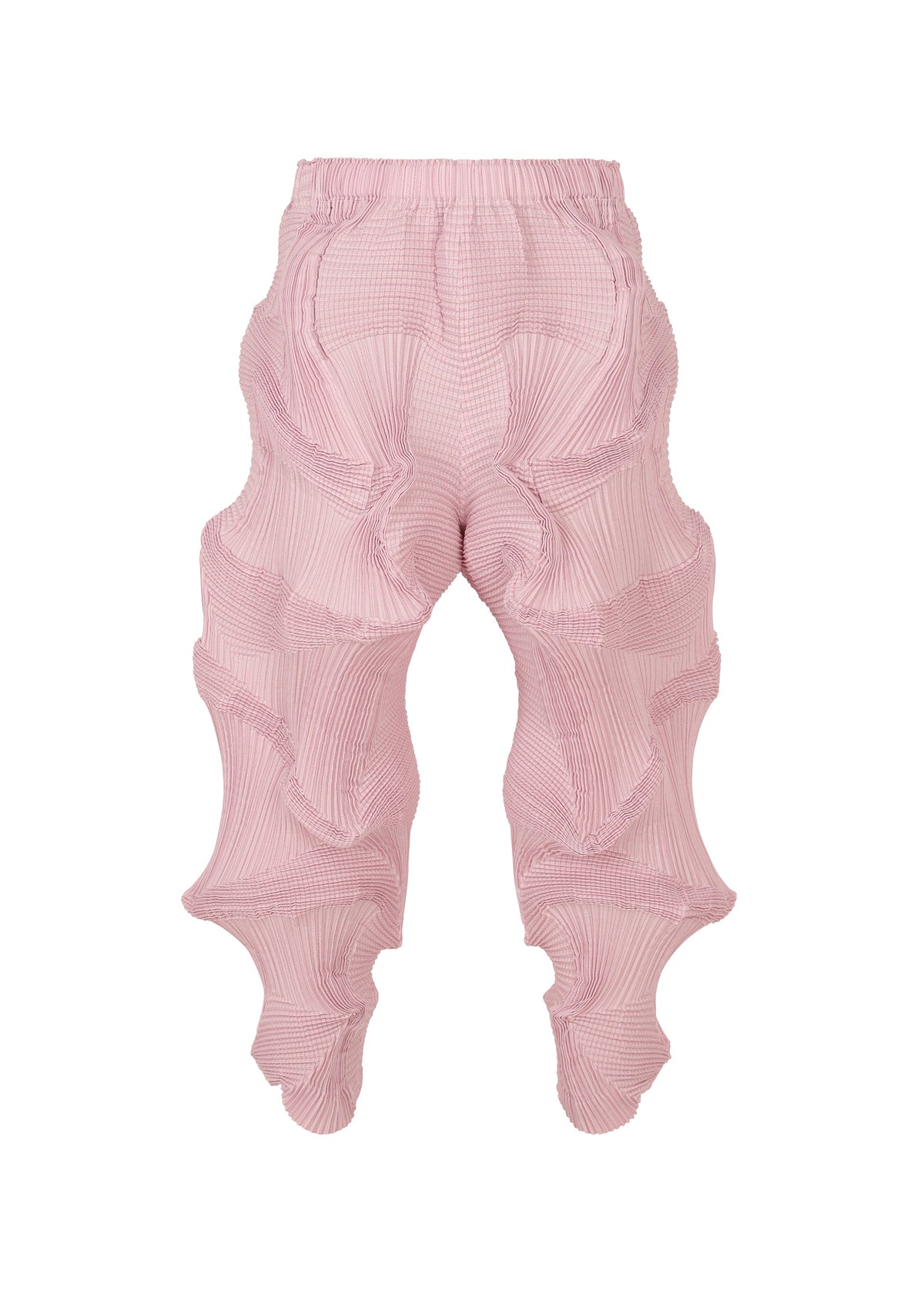 A product shot of the A-POC ABLE ISSEY MIYAKE TYPE O 003 trousers in light pink (21).