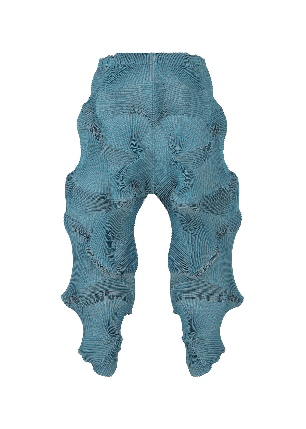 A detail shot of the A-POC ABLE ISSEY MIYAKE TYPE O 003 trousers.