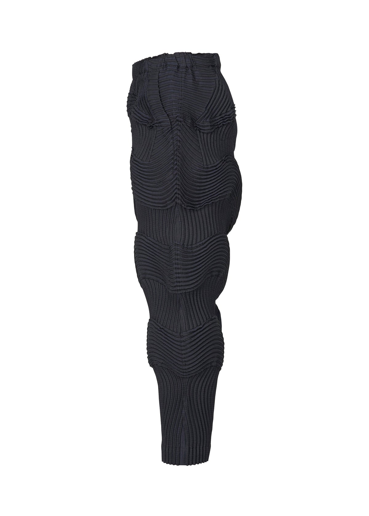 A detail shot of the A-POC ABLE ISSEY MIYAKE TYPE O 004 trousers.