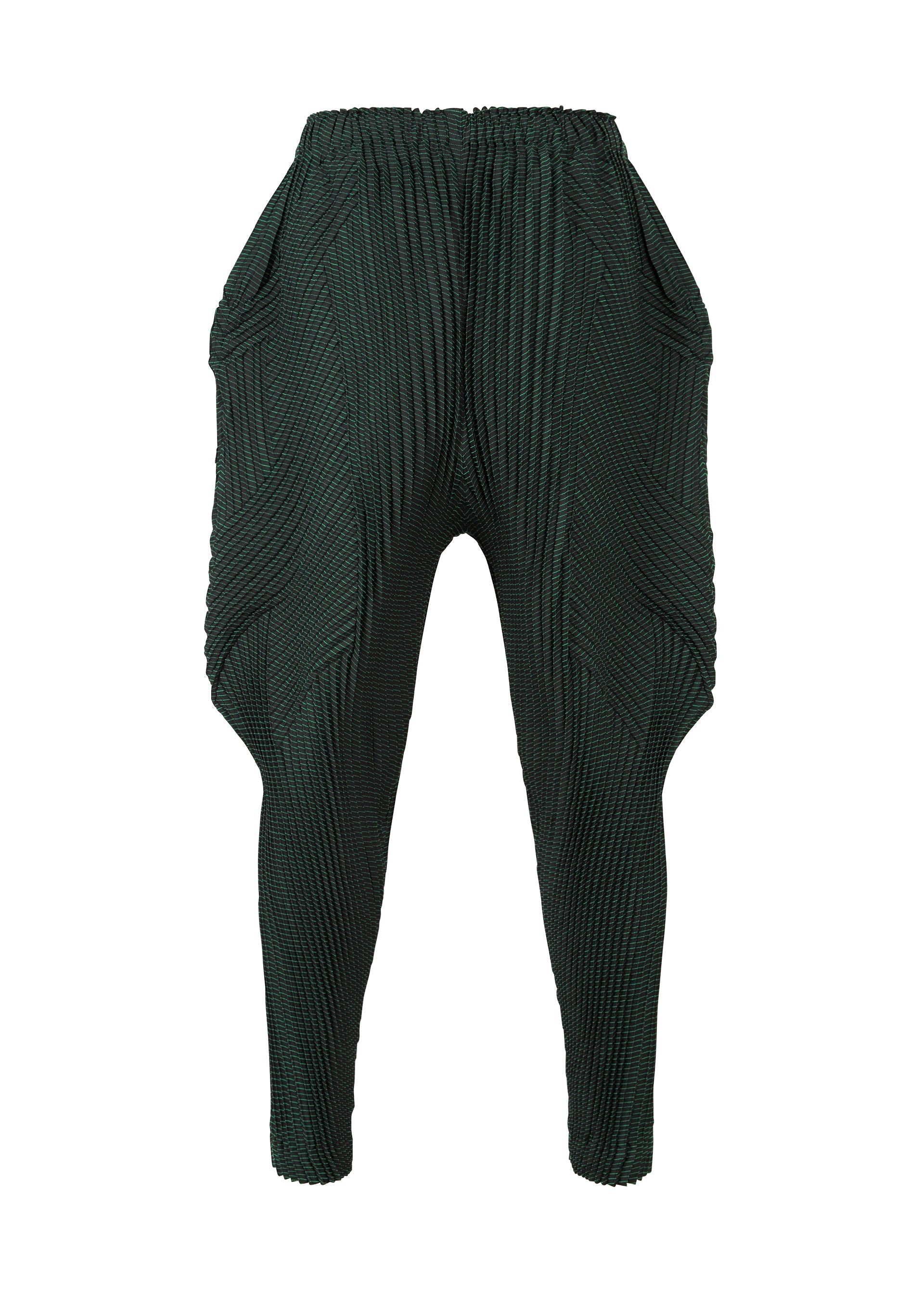 A detail shot of the A-POC ABLE ISSEY MIYAKE TYPE O 006 trousers.