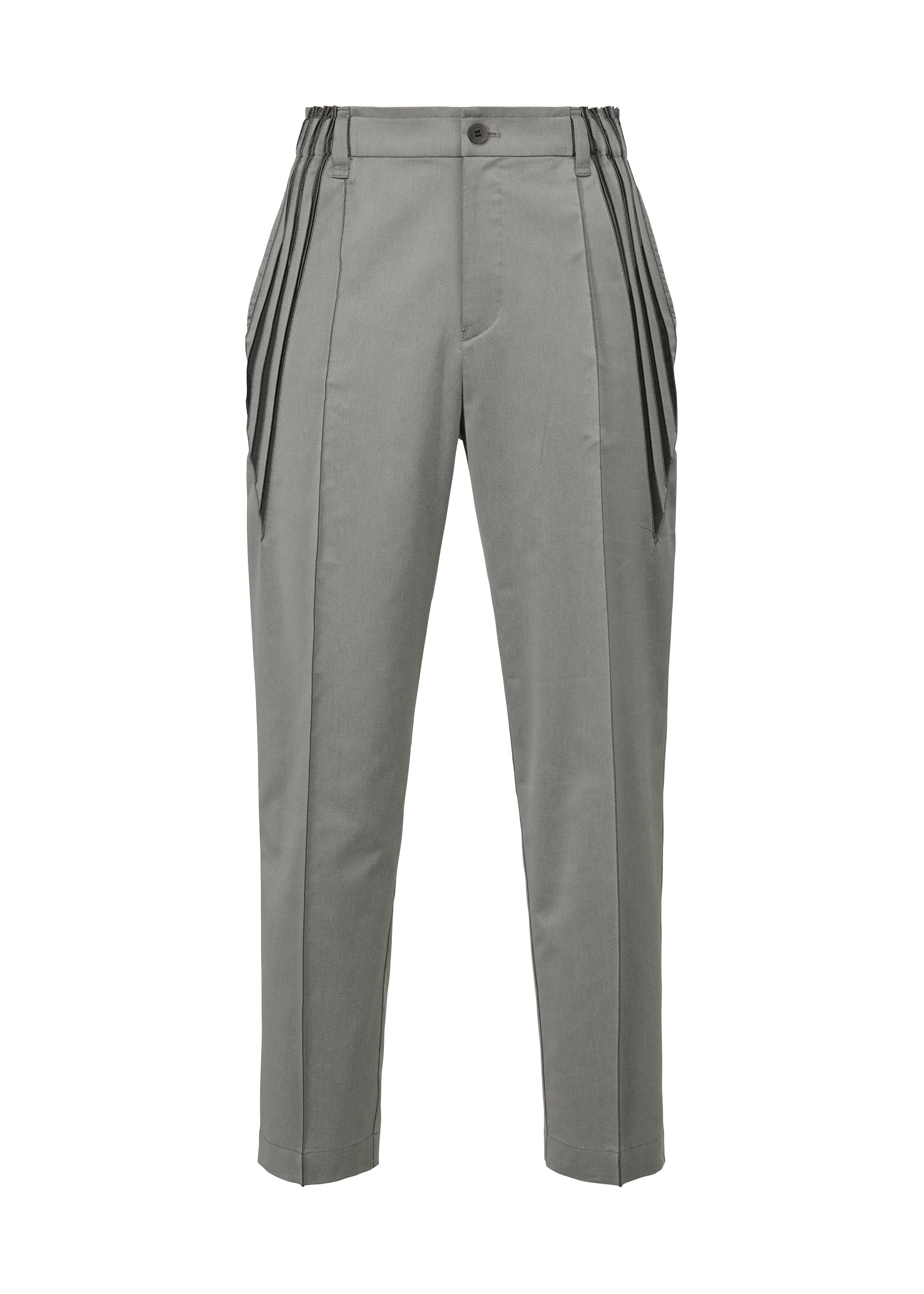A product shot of the A-POC ABLE ISSEY MIYAKE TYPE S 001 1 trousers in grey (12).