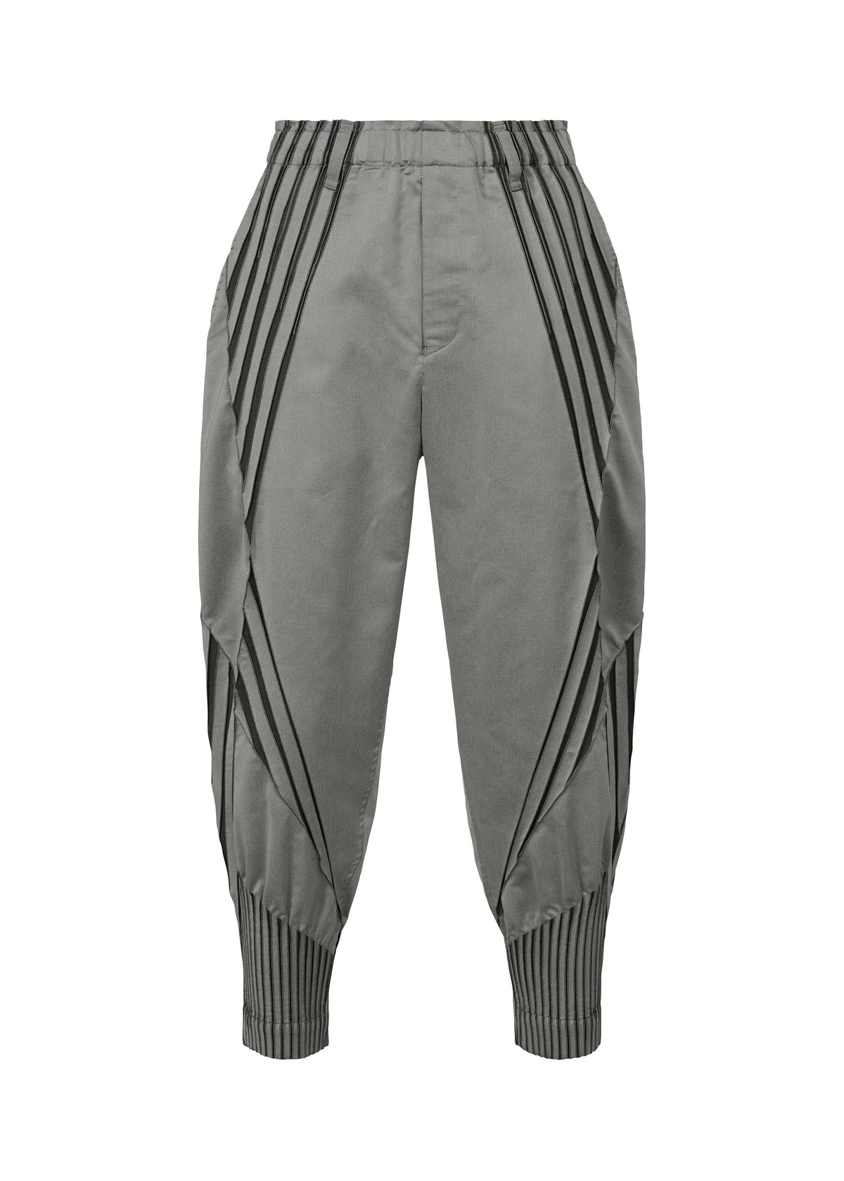 A product shot of the A-POC ABLE ISSEY MIYAKE TYPE S 001 1 trousers in grey (12).