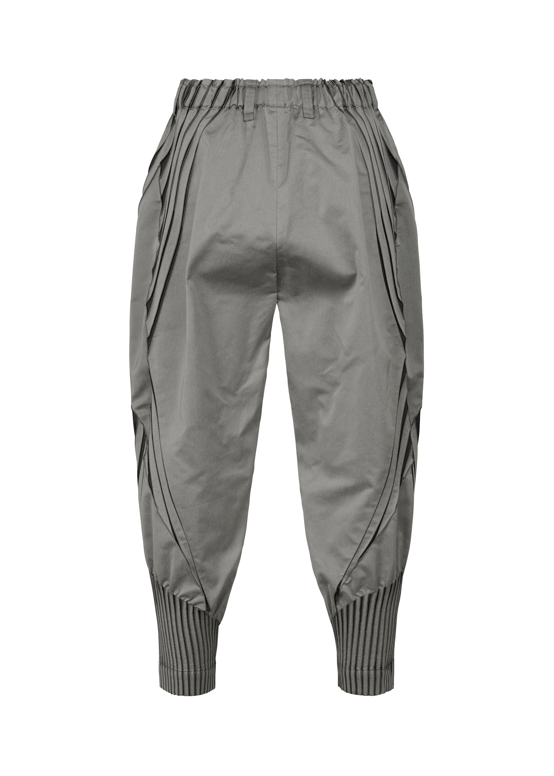 A detail shot of the A-POC ABLE ISSEY MIYAKE TYPE S 001 1 trousers.