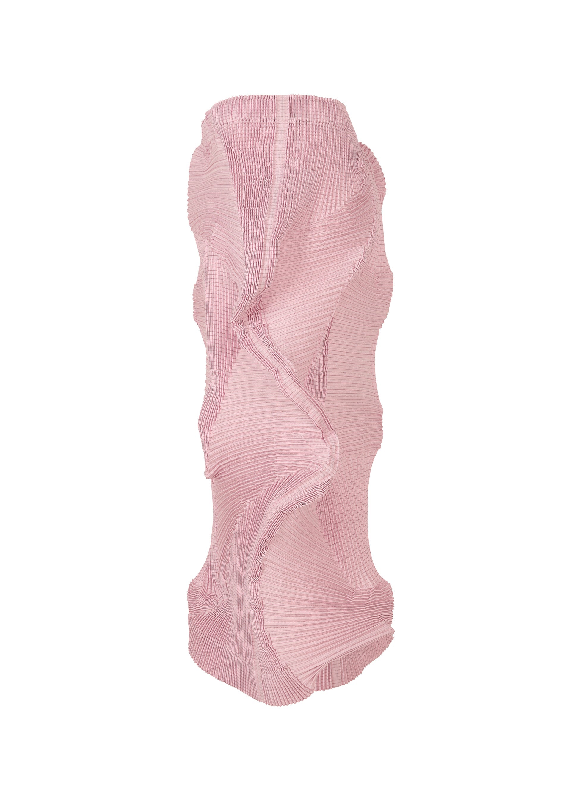 A detail shot of the A-POC ABLE ISSEY MIYAKE TYPE O 003 skirt.