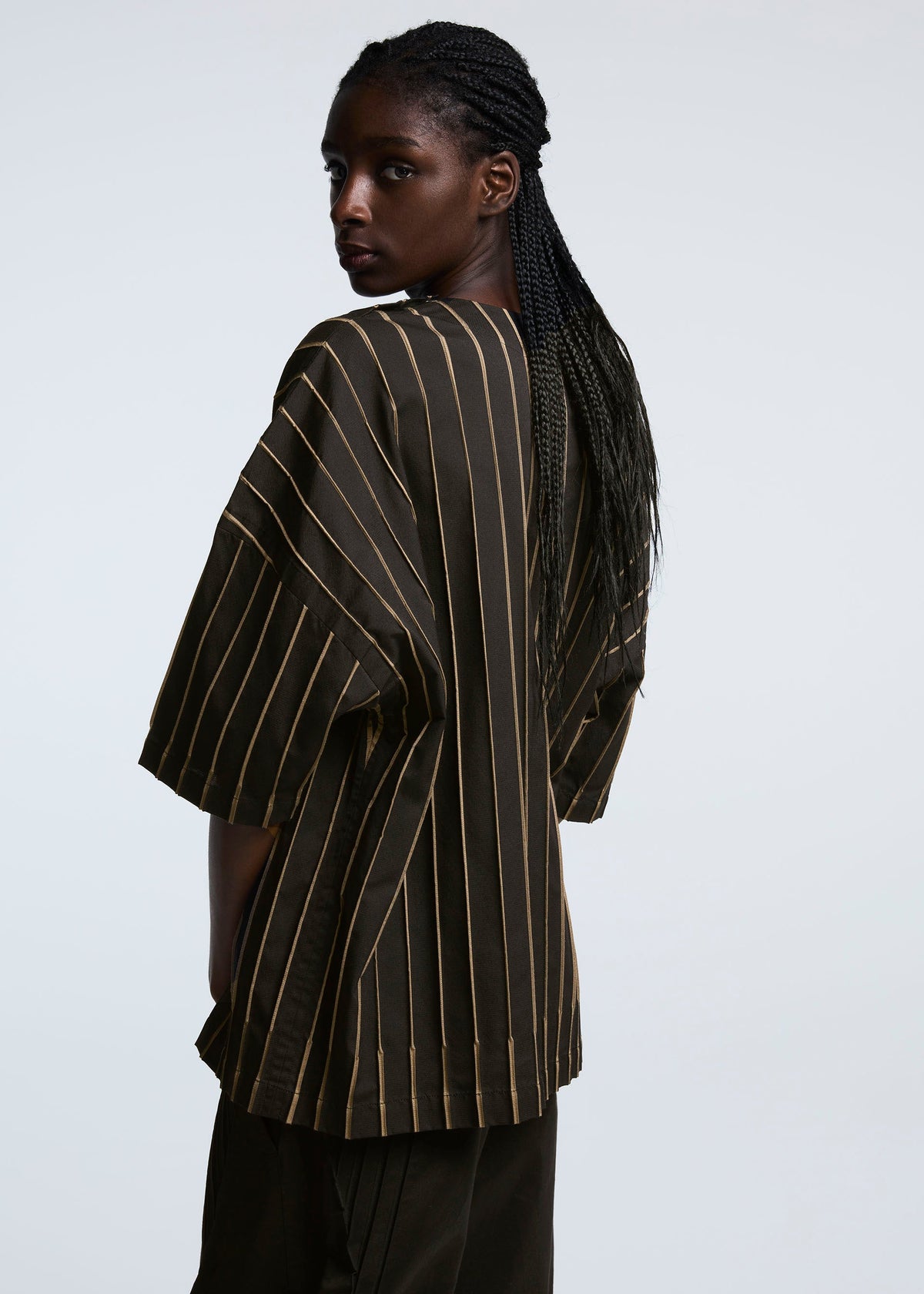 TYPE-W 007-1 Top Black x Brown