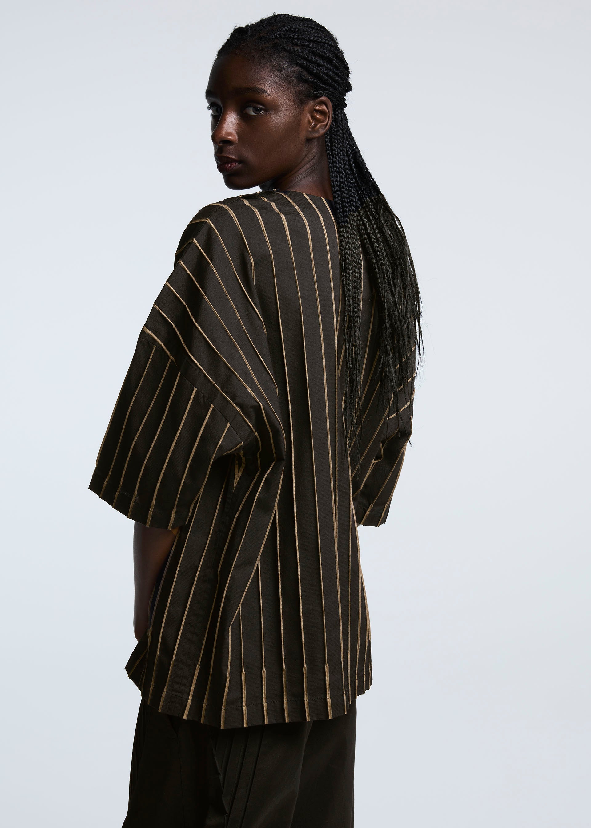 TYPE-W 007-1 Top Black x Brown