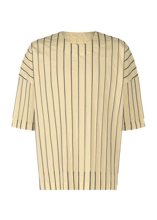 A product shot of the A-POC ABLE ISSEY MIYAKE TYPE W 007 1 shirt in ivory x navy (08).