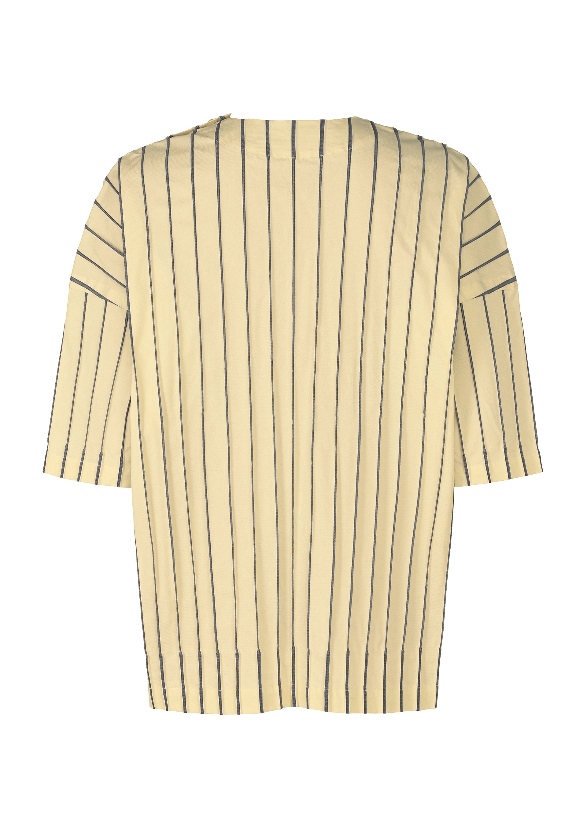 A detail shot of the A-POC ABLE ISSEY MIYAKE TYPE W 007 1 shirt.