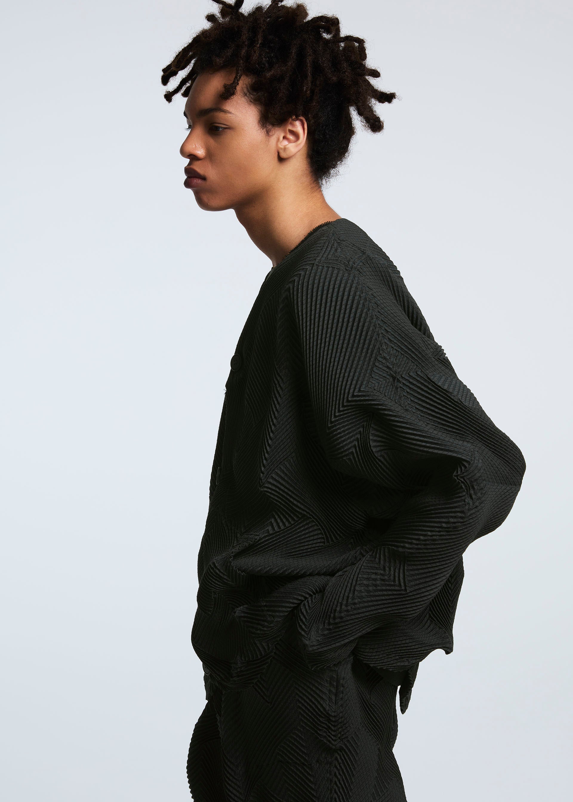 TYPE-O 010 Cardigan Black