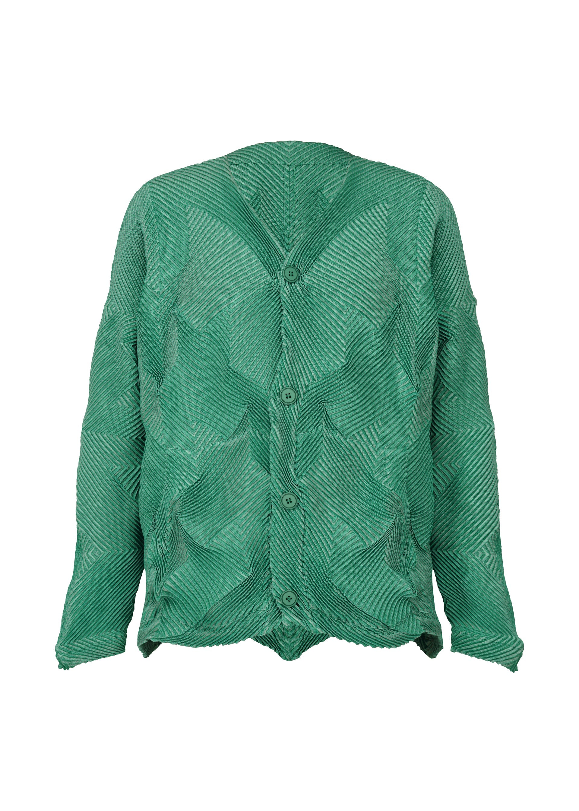 A product shot of the A-POC ABLE ISSEY MIYAKE TYPE O 010 cardigan in .