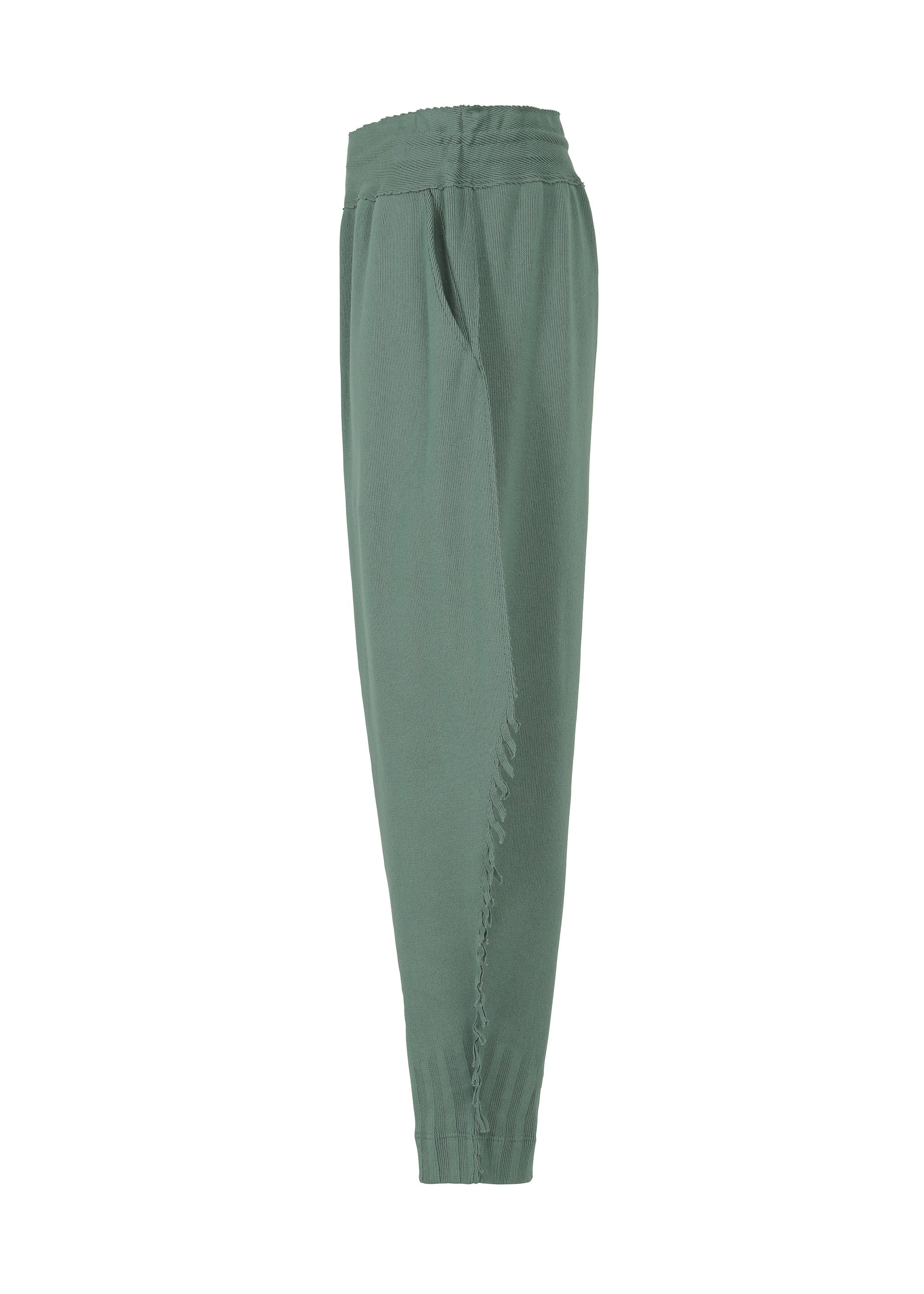 A detail shot of the A-POC ABLE ISSEY MIYAKE TYPE A 003 trousers.