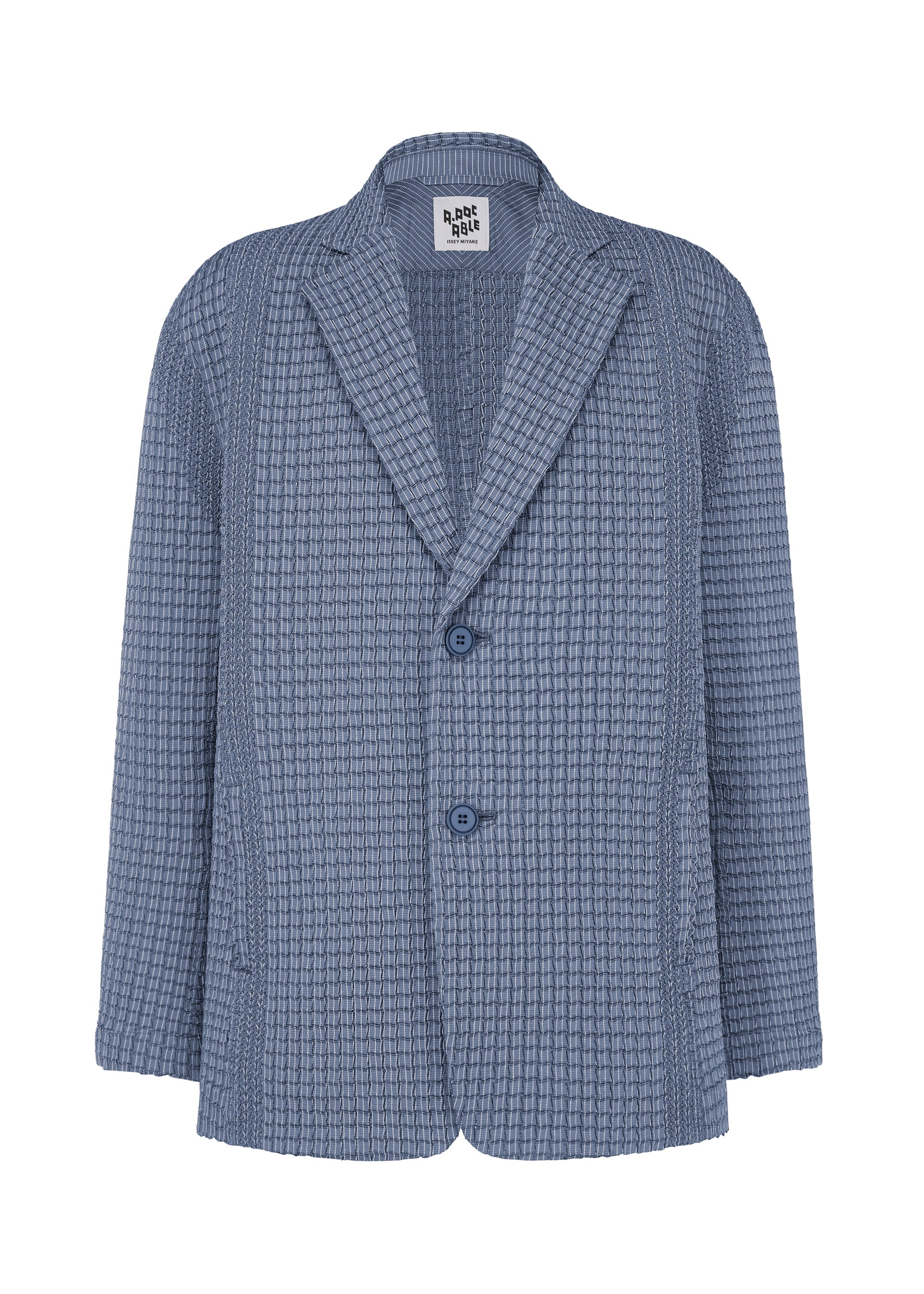 TYPE-O 014 Jacket Steel Blue – The official ISSEY MIYAKE ONLINE