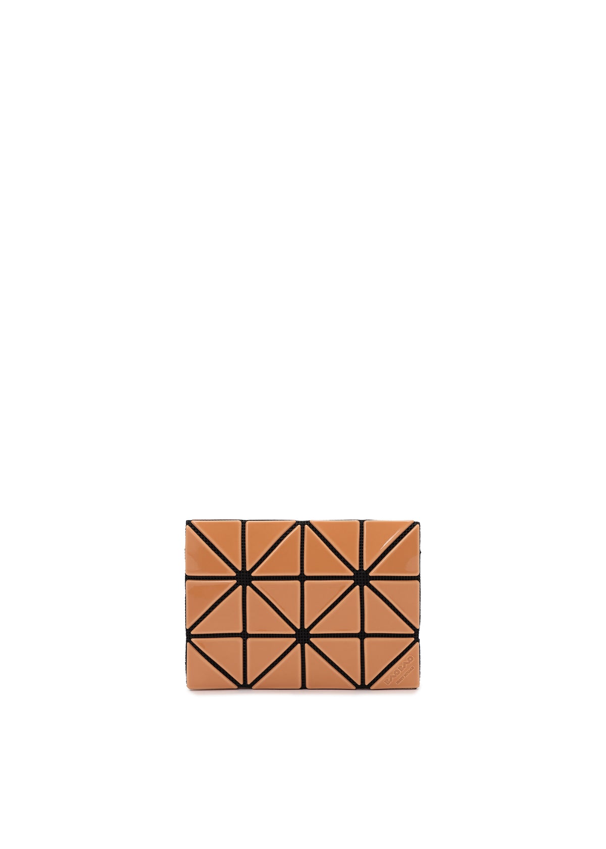 A product shot of the BAO BAO ISSEY MIYAKE CARD CASE W COLOR wallet in ochre x light ochre (47)