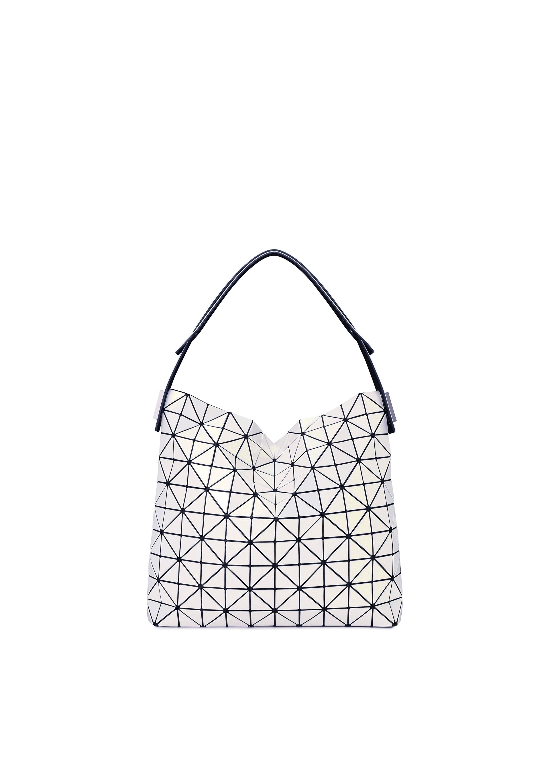 A product shot of the BAO BAO ISSEY MIYAKE BAGUETTE in pearl white (9).