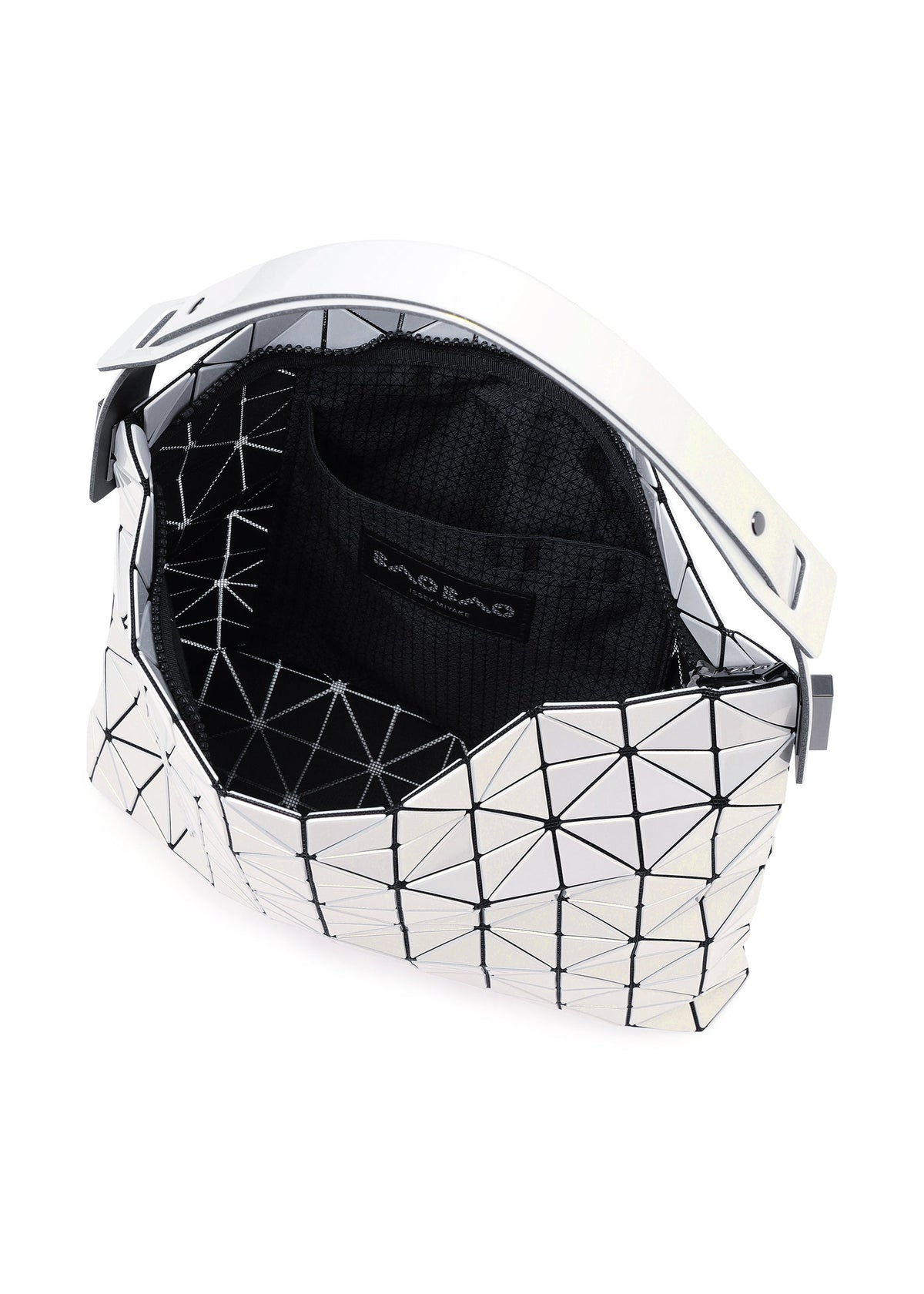 A detail shot of the BAO BAO ISSEY MIYAKE BAGUETTE .