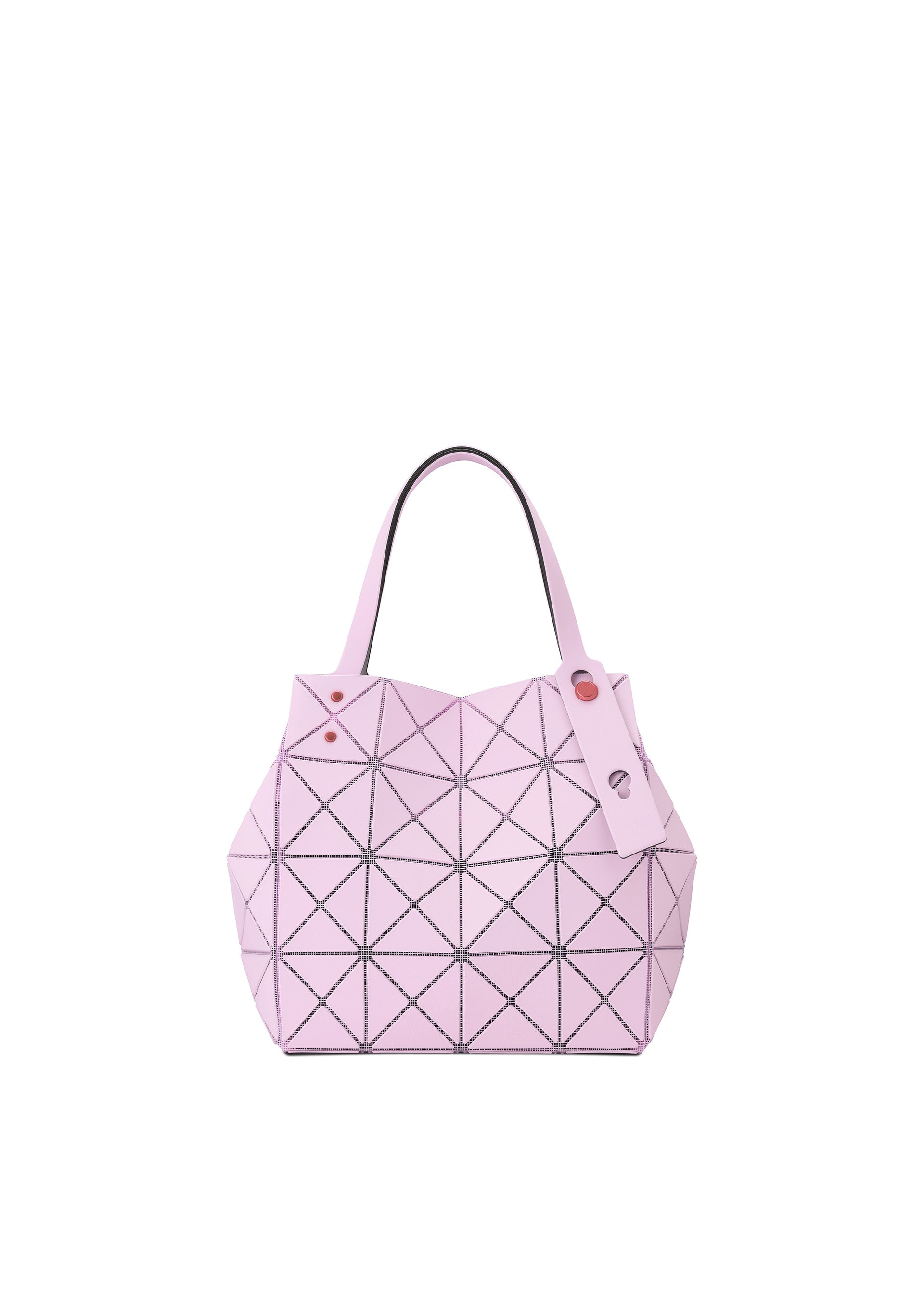 A product shot of the BAO BAO ISSEY MIYAKE CARAT hand bag in light pink (21).