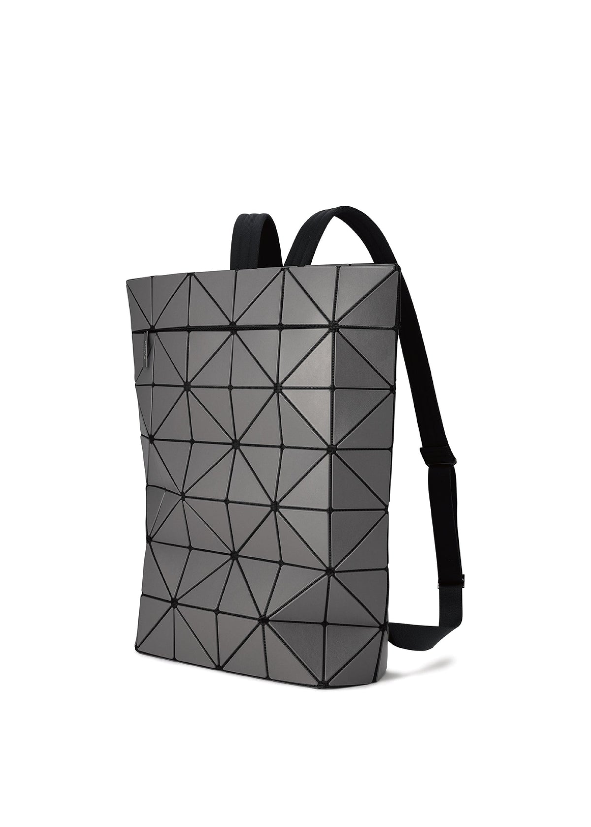 A detail shot of the BAO BAO ISSEY MIYAKE BLOCKY backpack.