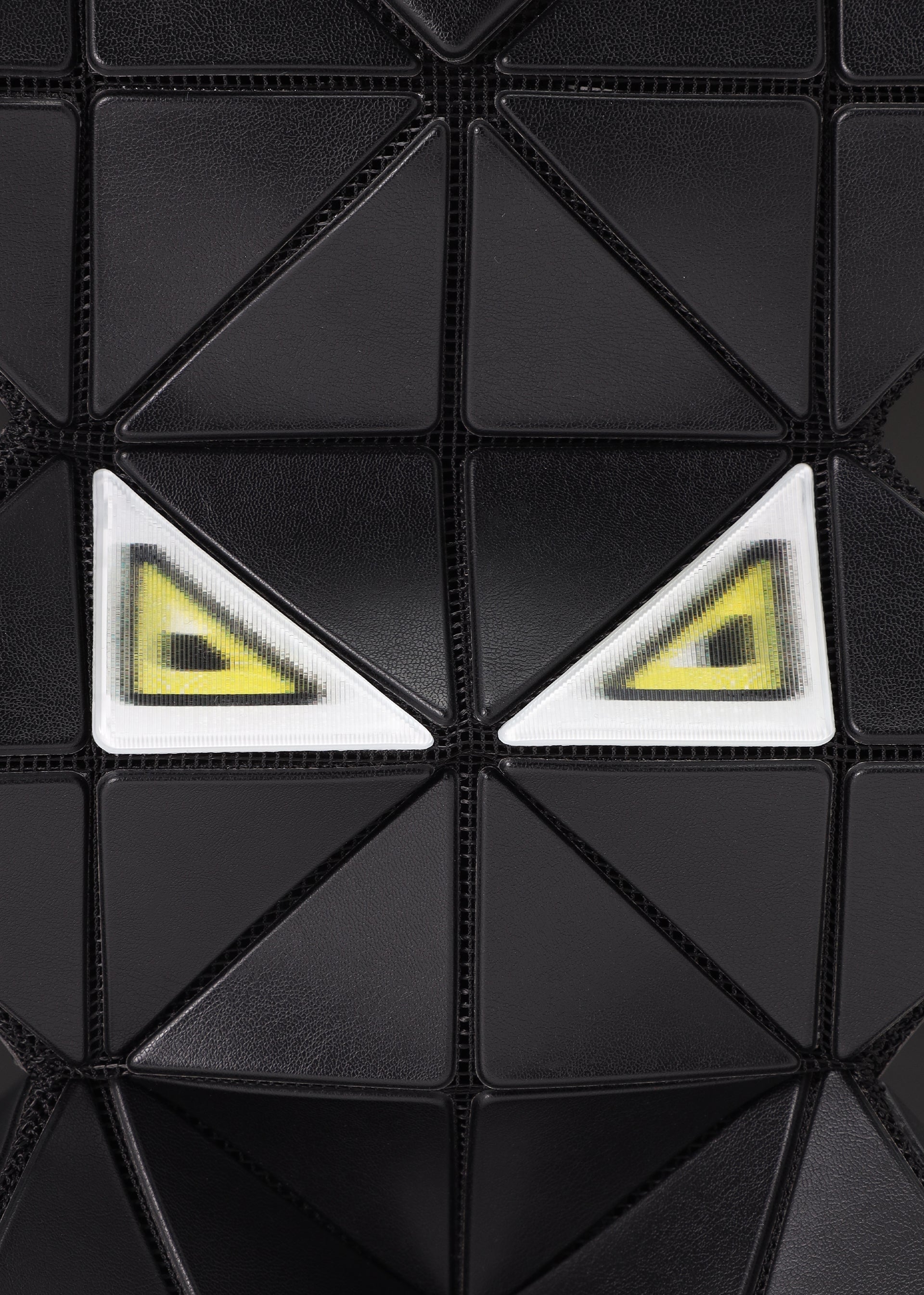 A detail shot of the BAO BAO ISSEY MIYAKE MEOW 0.
