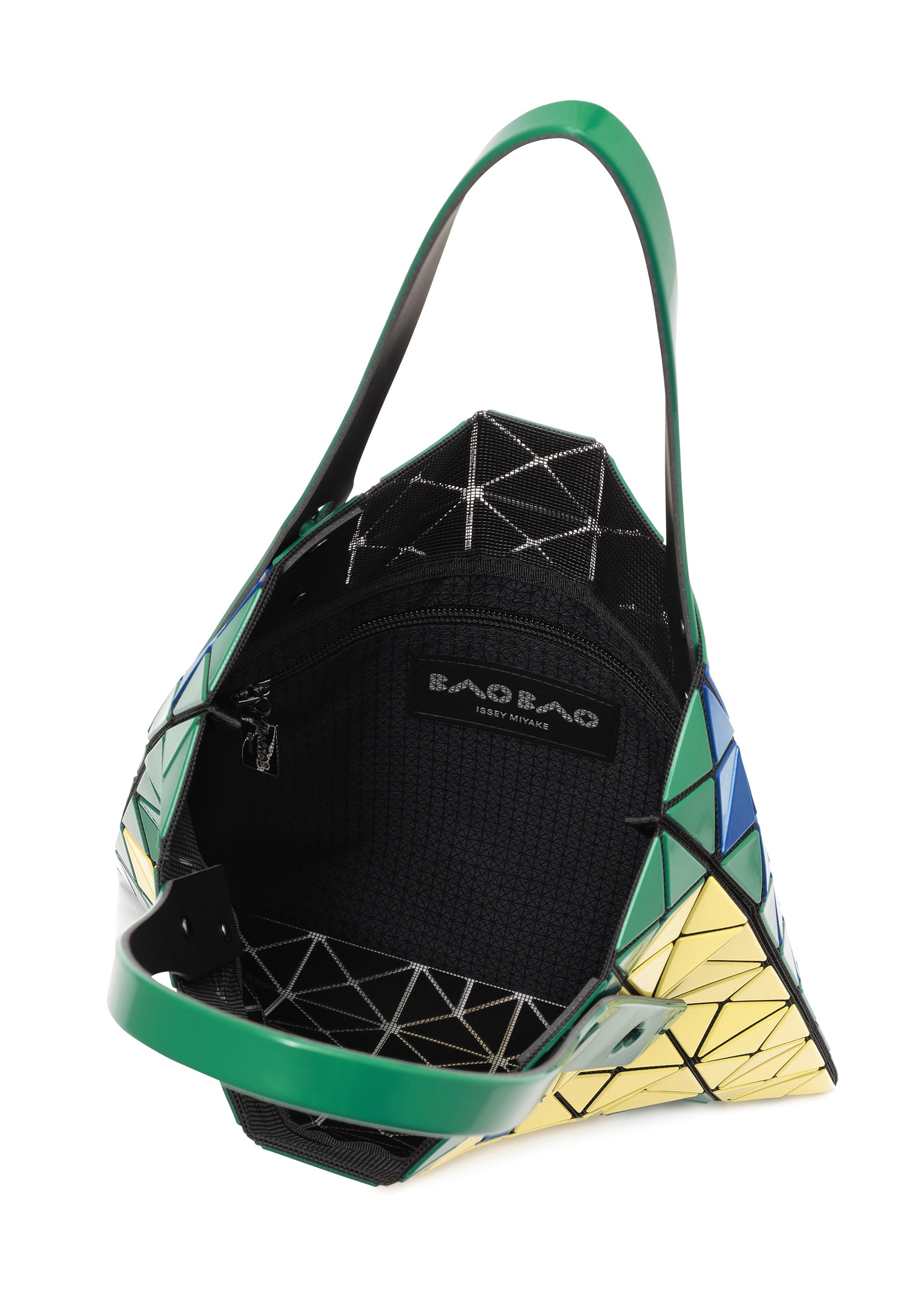 A detail shot of the BAO BAO ISSEY MIYAKE WONDER tote.
