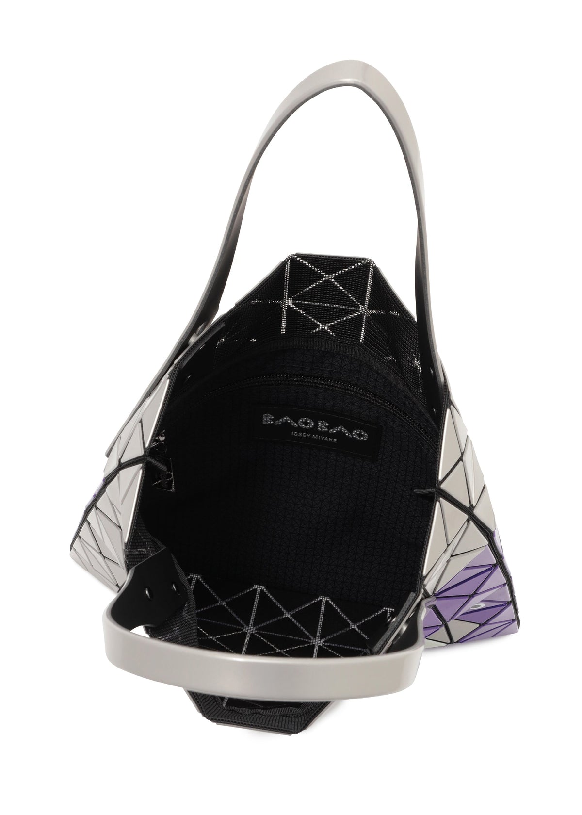A detail shot of the BAO BAO ISSEY MIYAKE WONDER tote.