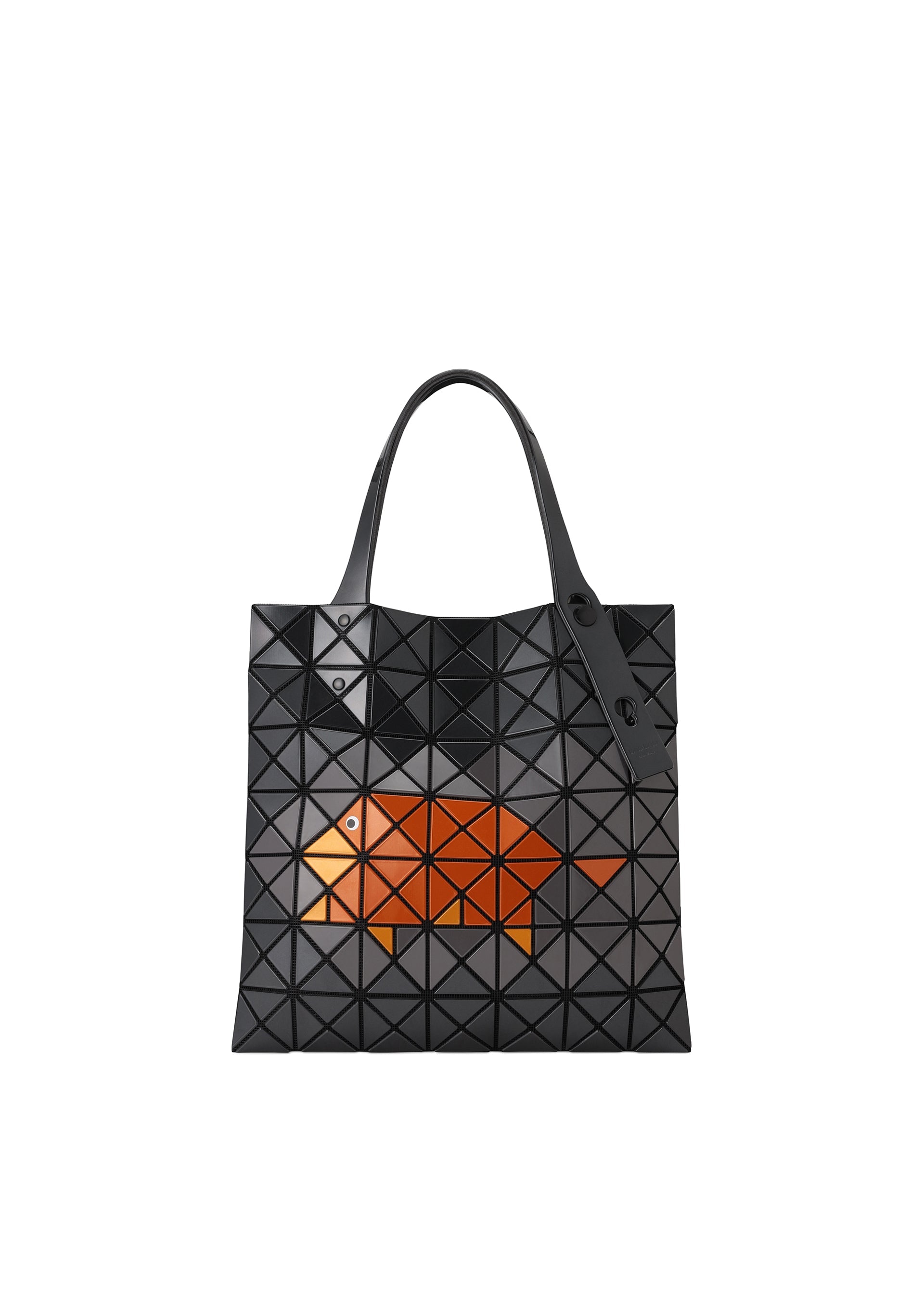 A product shot of the BAO BAO ISSEY MIYAKE WONDER tote in mole (18).