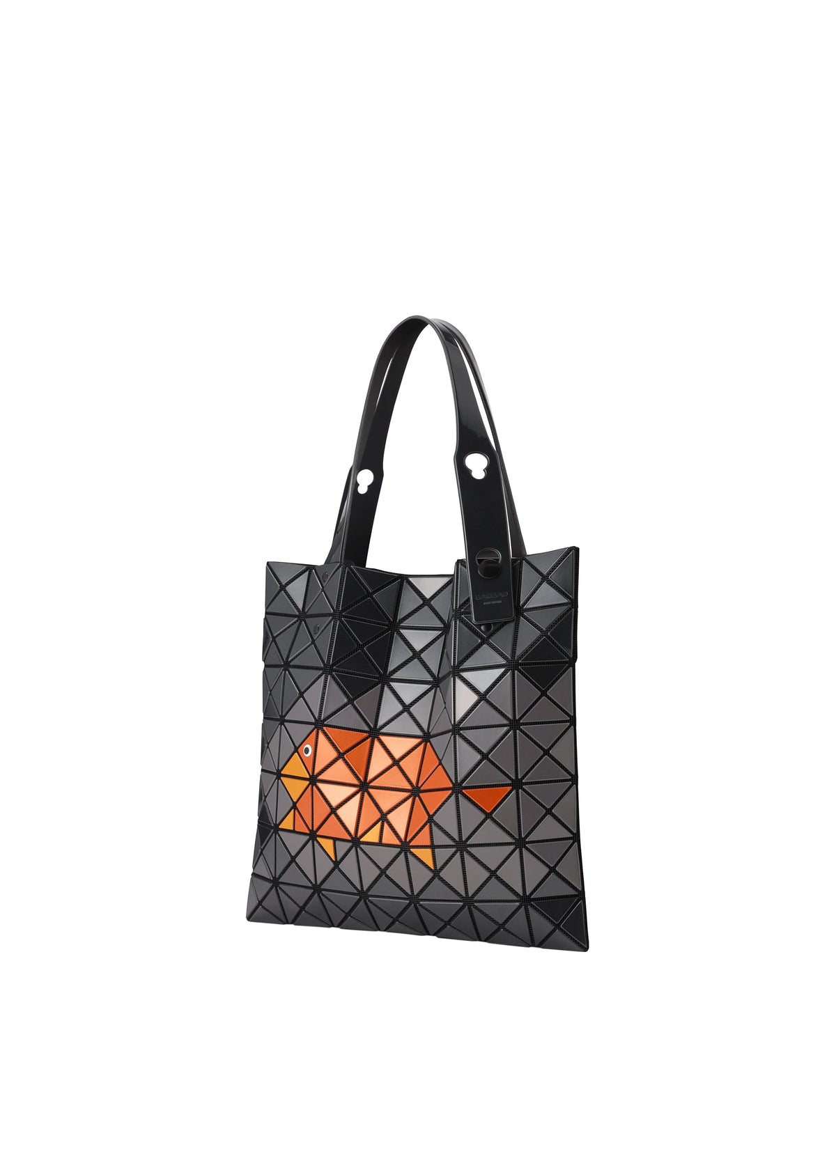 A detail shot of the BAO BAO ISSEY MIYAKE WONDER tote.
