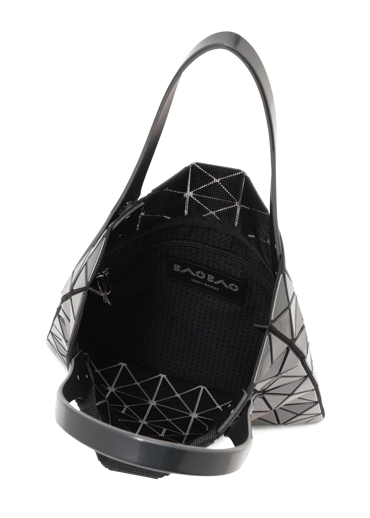 A detail shot of the BAO BAO ISSEY MIYAKE WONDER tote.