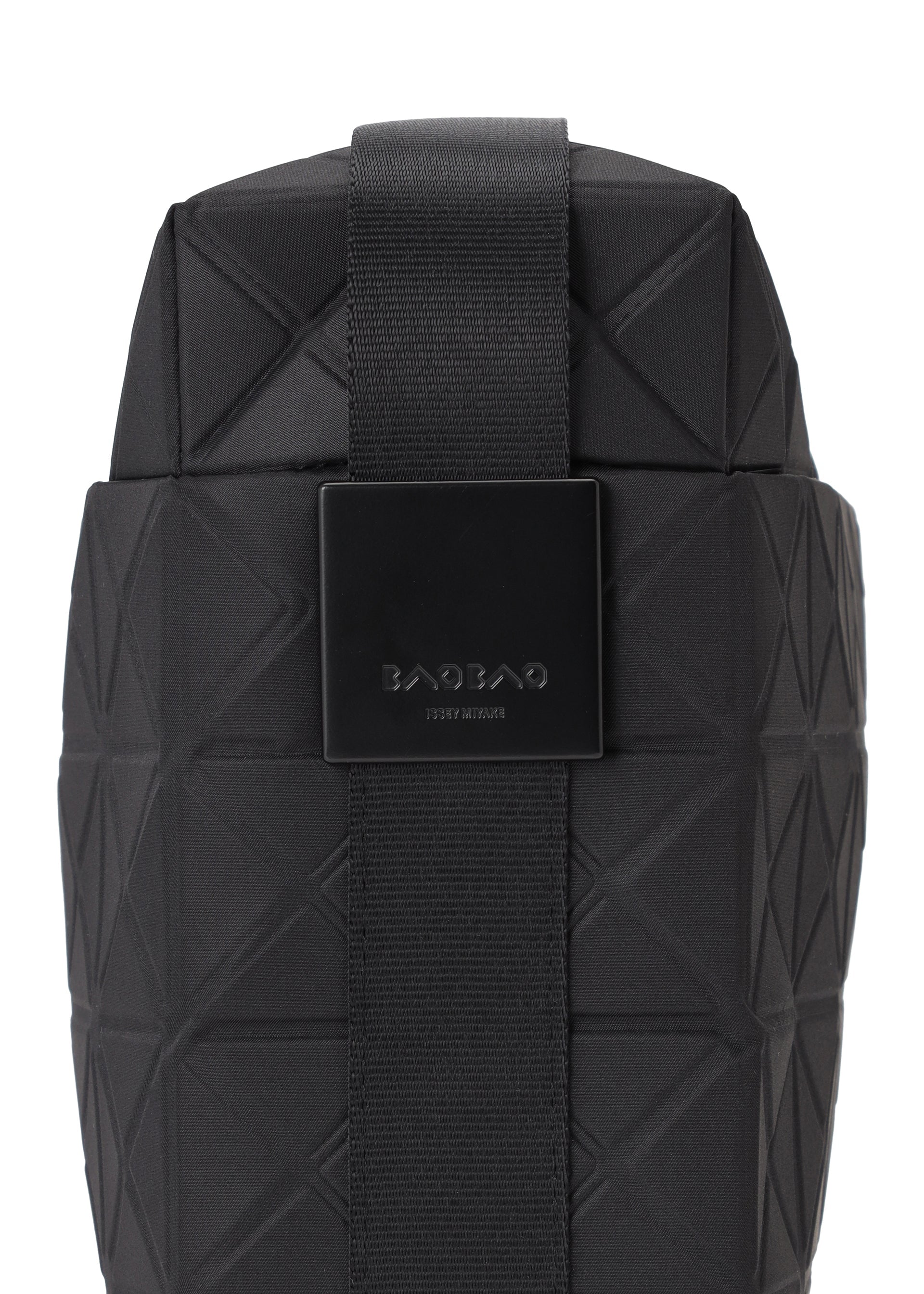 A detail shot of the BAO BAO ISSEY MIYAKE TRACK shoulder bag.