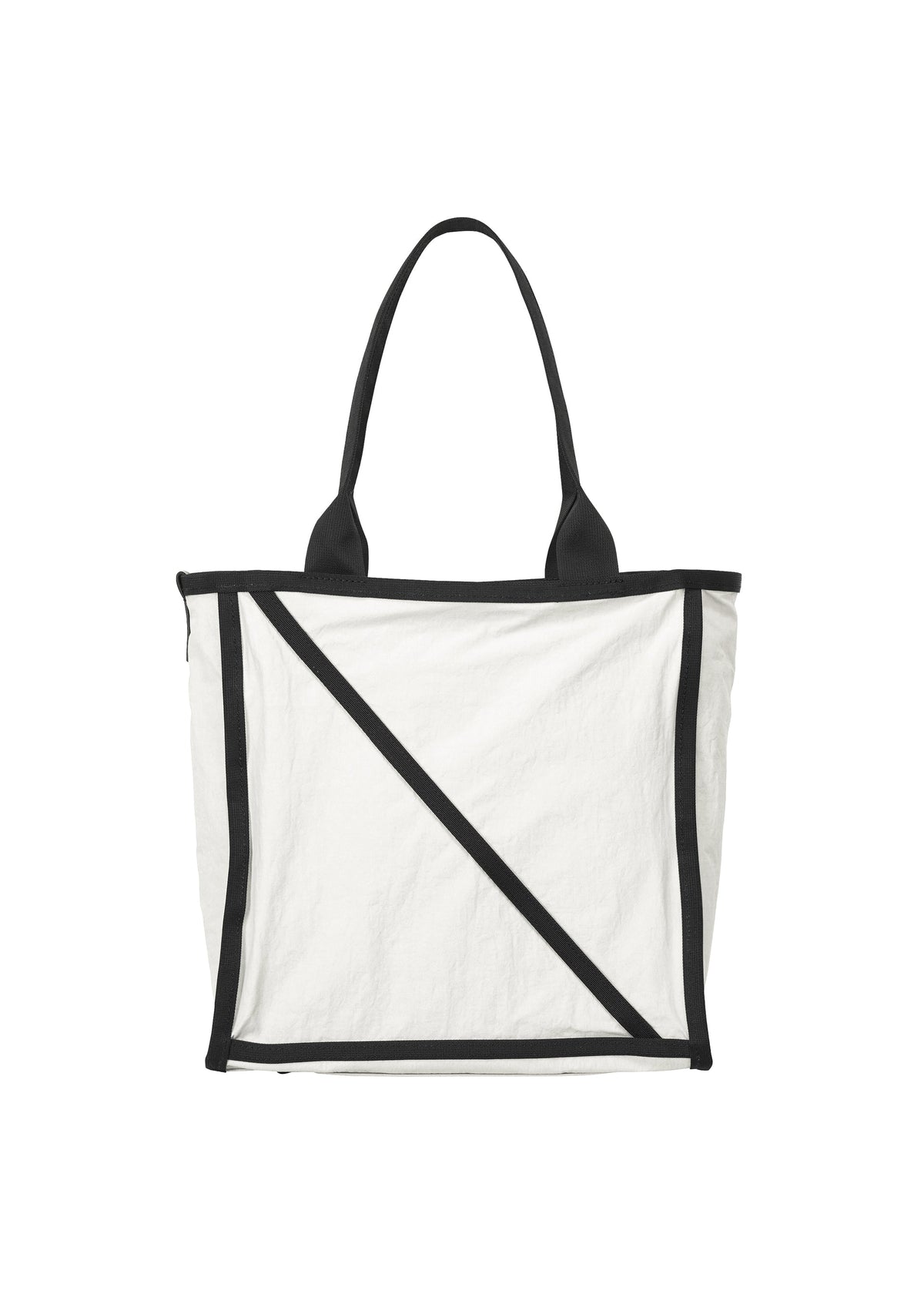 A product shot of the GOOD GOODS ISSEY MIYAKE WAKU bag in white (01).