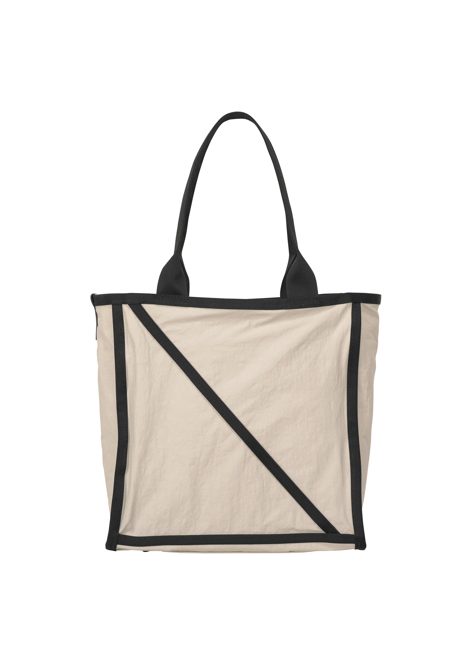 A product shot of the GOOD GOODS ISSEY MIYAKE WAKU bag in light grey (11).