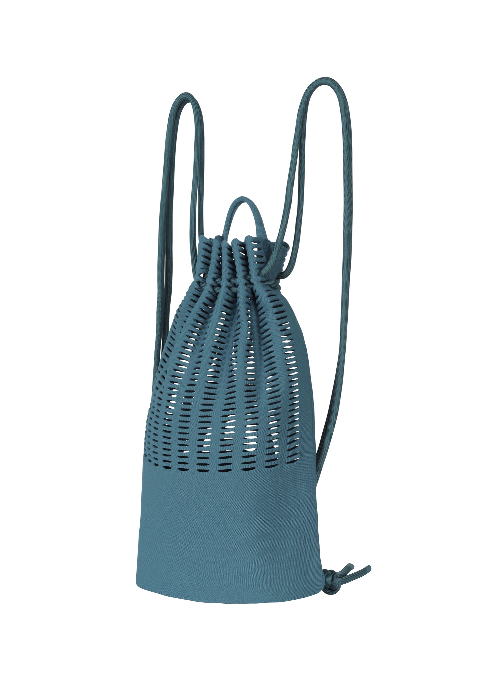 A product shot of the GOOD GOODS ISSEY MIYAKE MOKKO KNAPSACK bag in shadow blue (78).