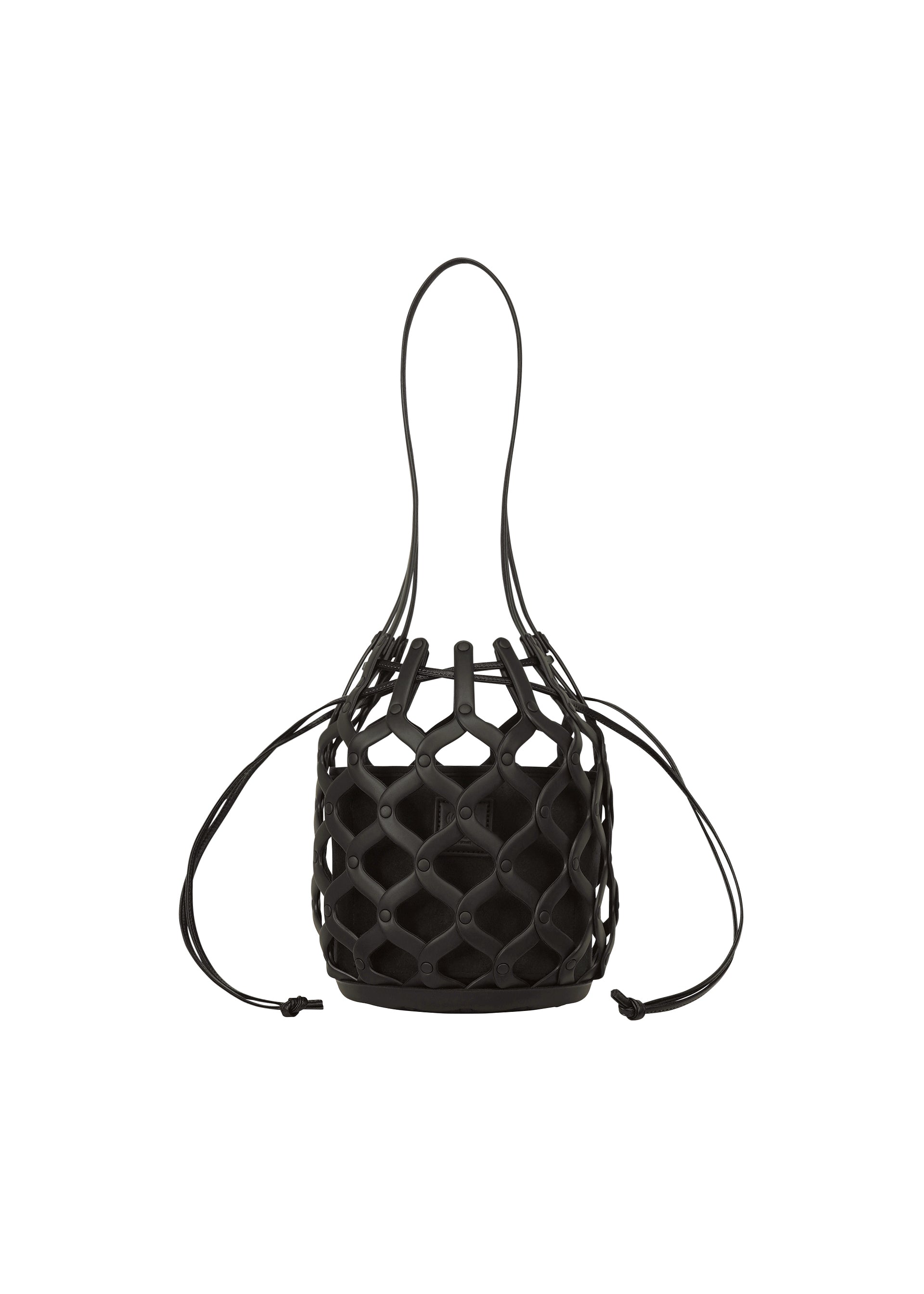 A product shot of the GOOD GOODS ISSEY MIYAKE AMIME bag in black (15).