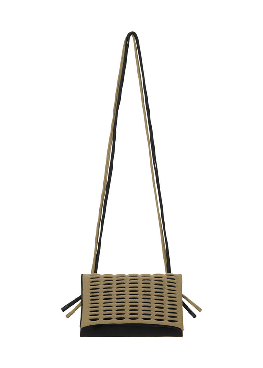 MOKKO BI-COLOR Bag Black x Khaki