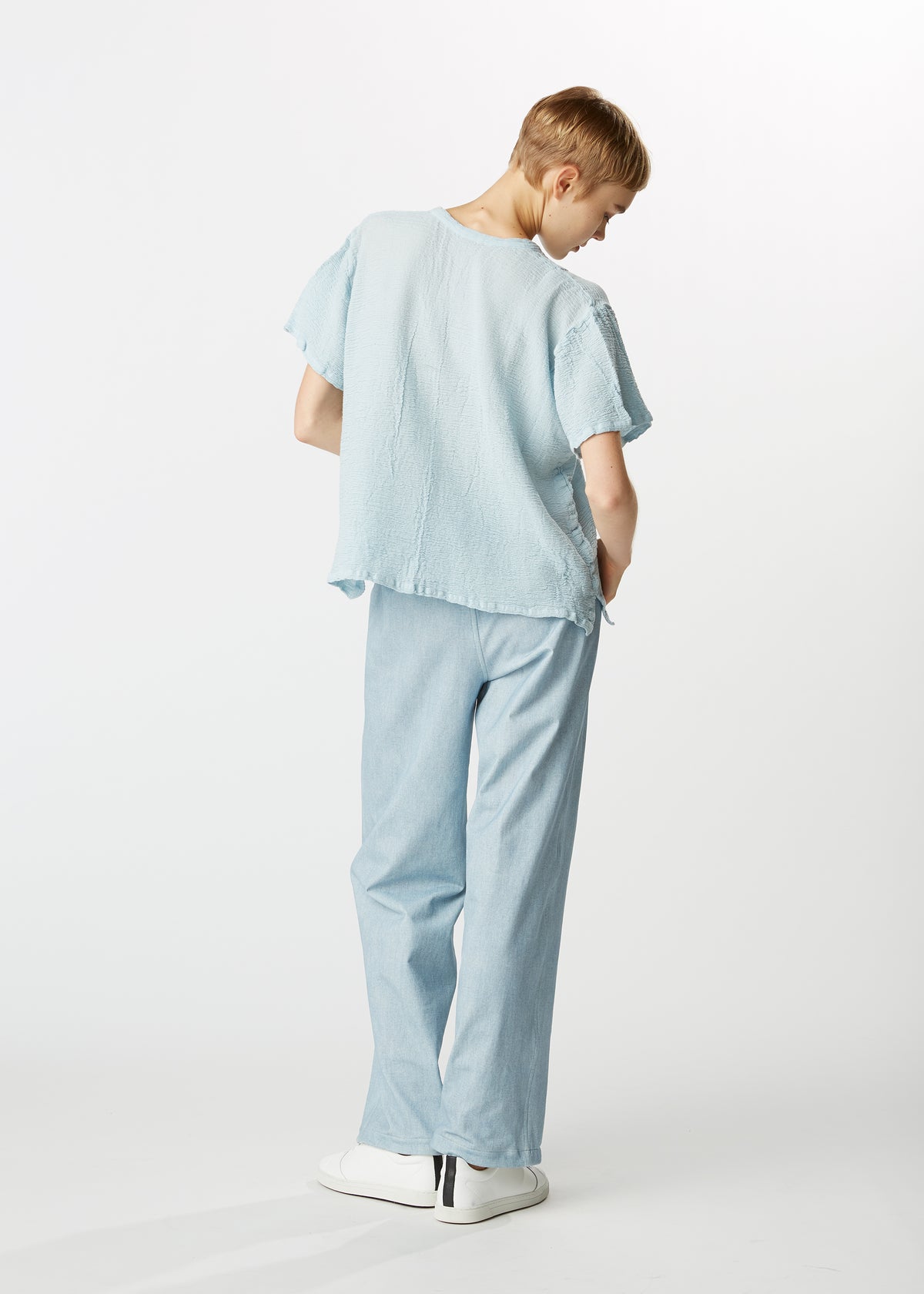 KYO CHIJIMI 2WAY Top Scarlet