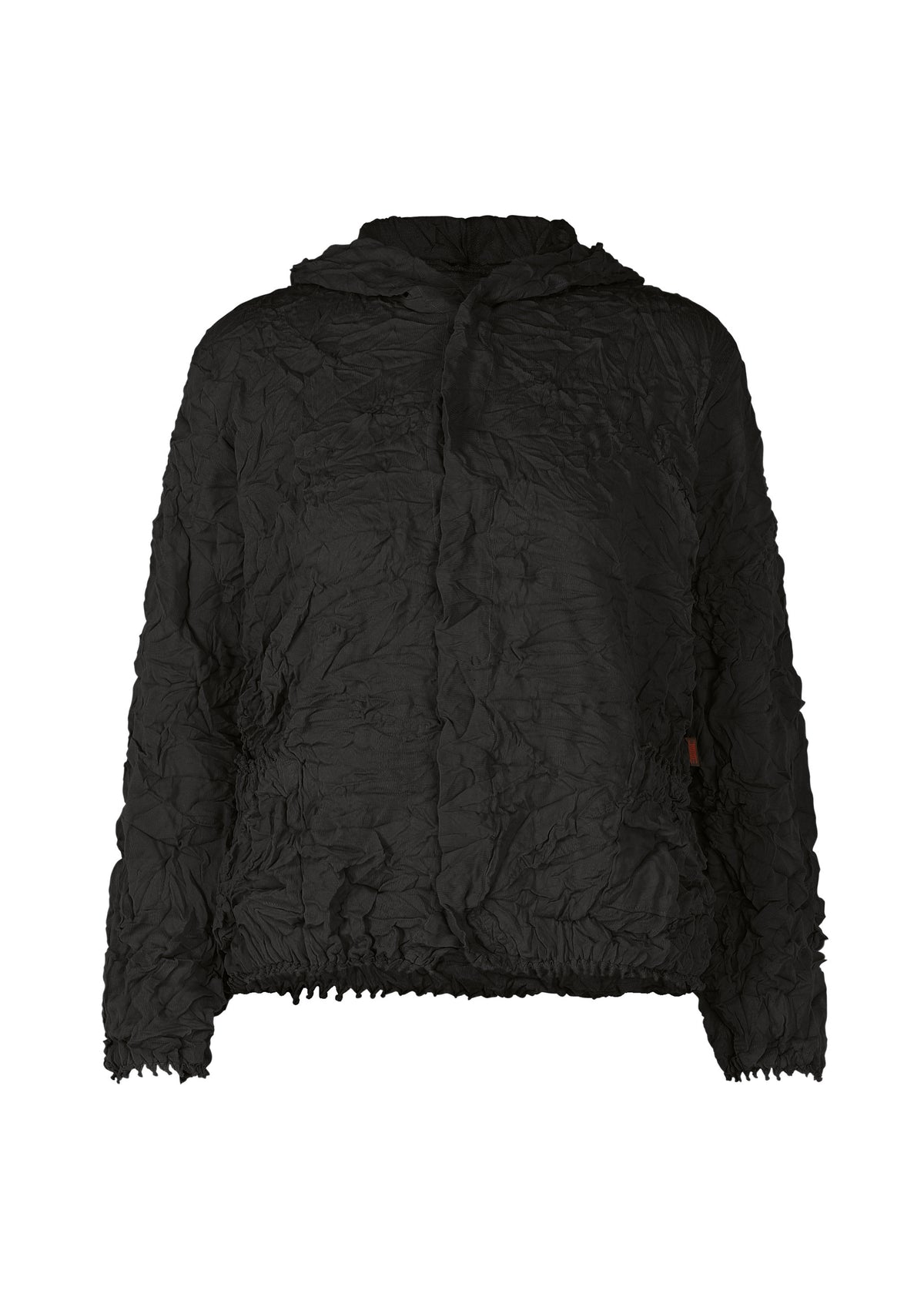 KUMO SHIBORI KNIT Cardigan Black
