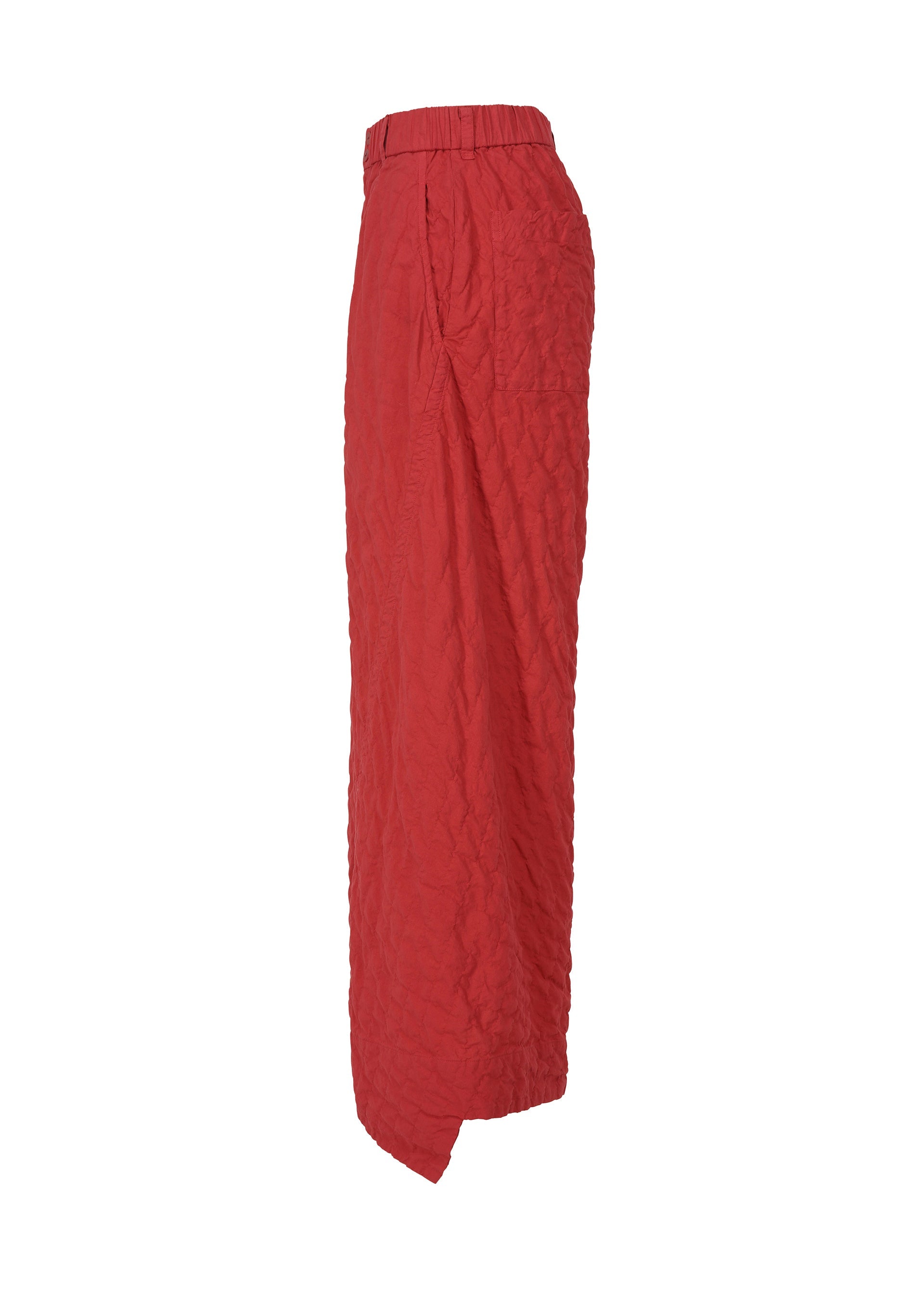 A detail shot of the HAAT KUMO trousers.