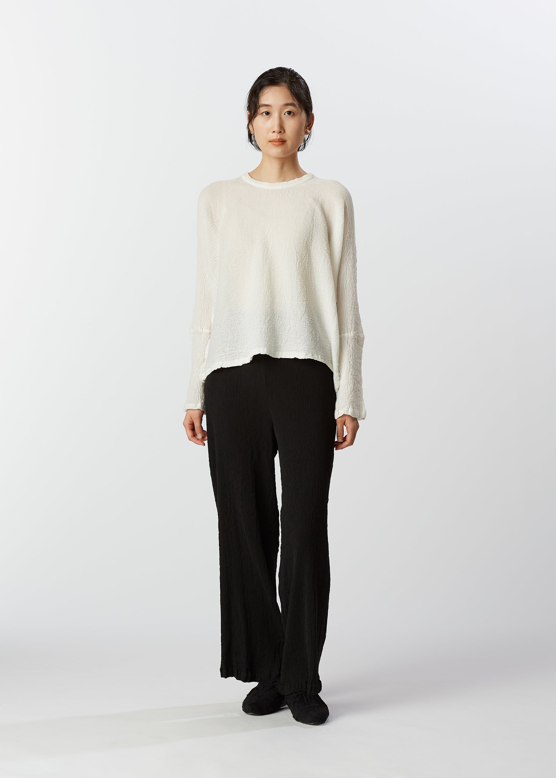 KYO CHIJIMI 2WAY Top Green
