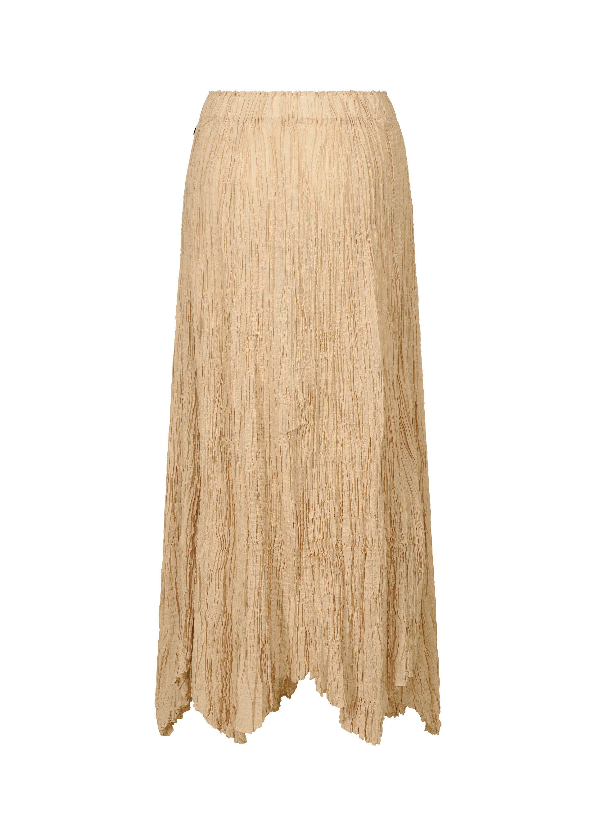 A detail shot of the HAAT TATSUMAKI SKIRT skirt.