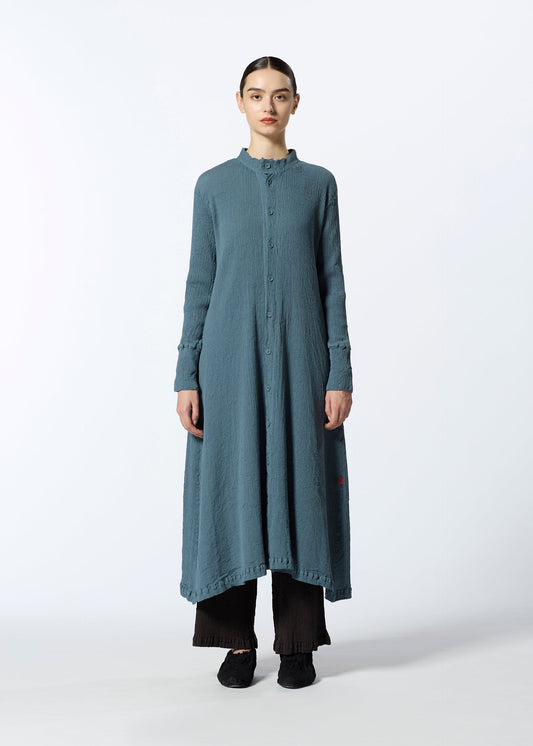 A model wears the HAAT KYO CHIJIMI SEPTEMBER dress.