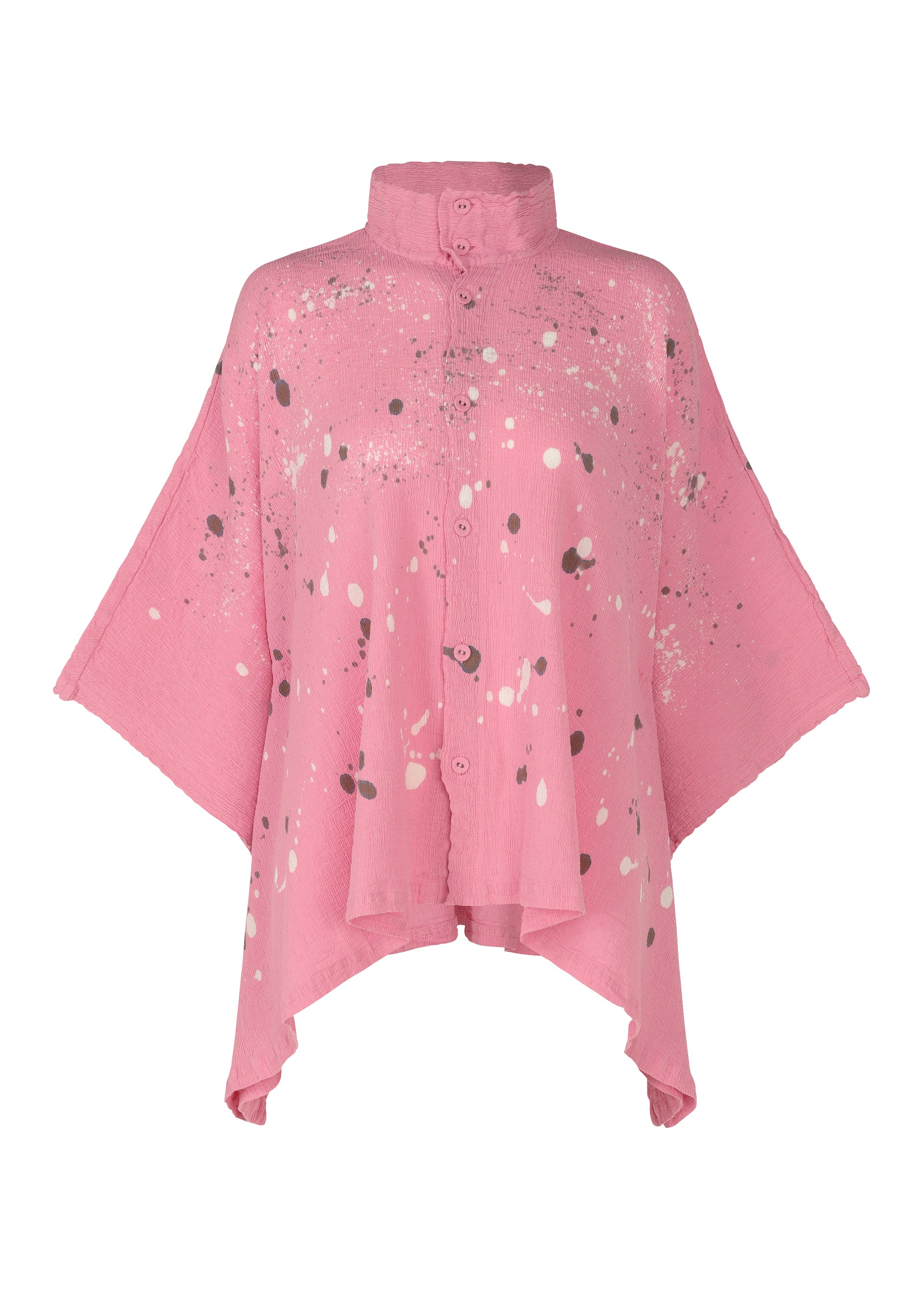 KYO CHIJIMI FRIKAKE Cardigan Pink