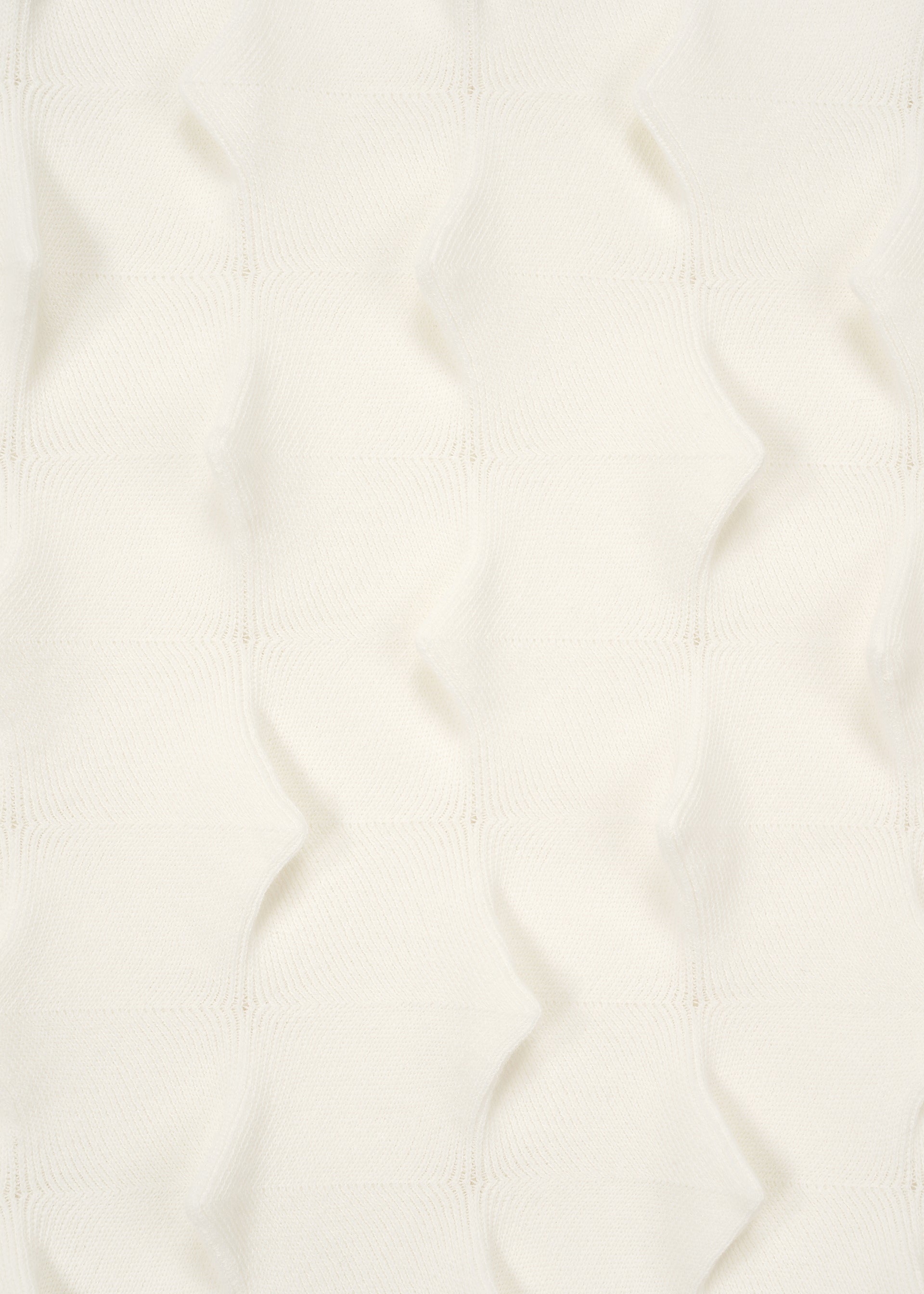 ZIG KNIT Top Off White