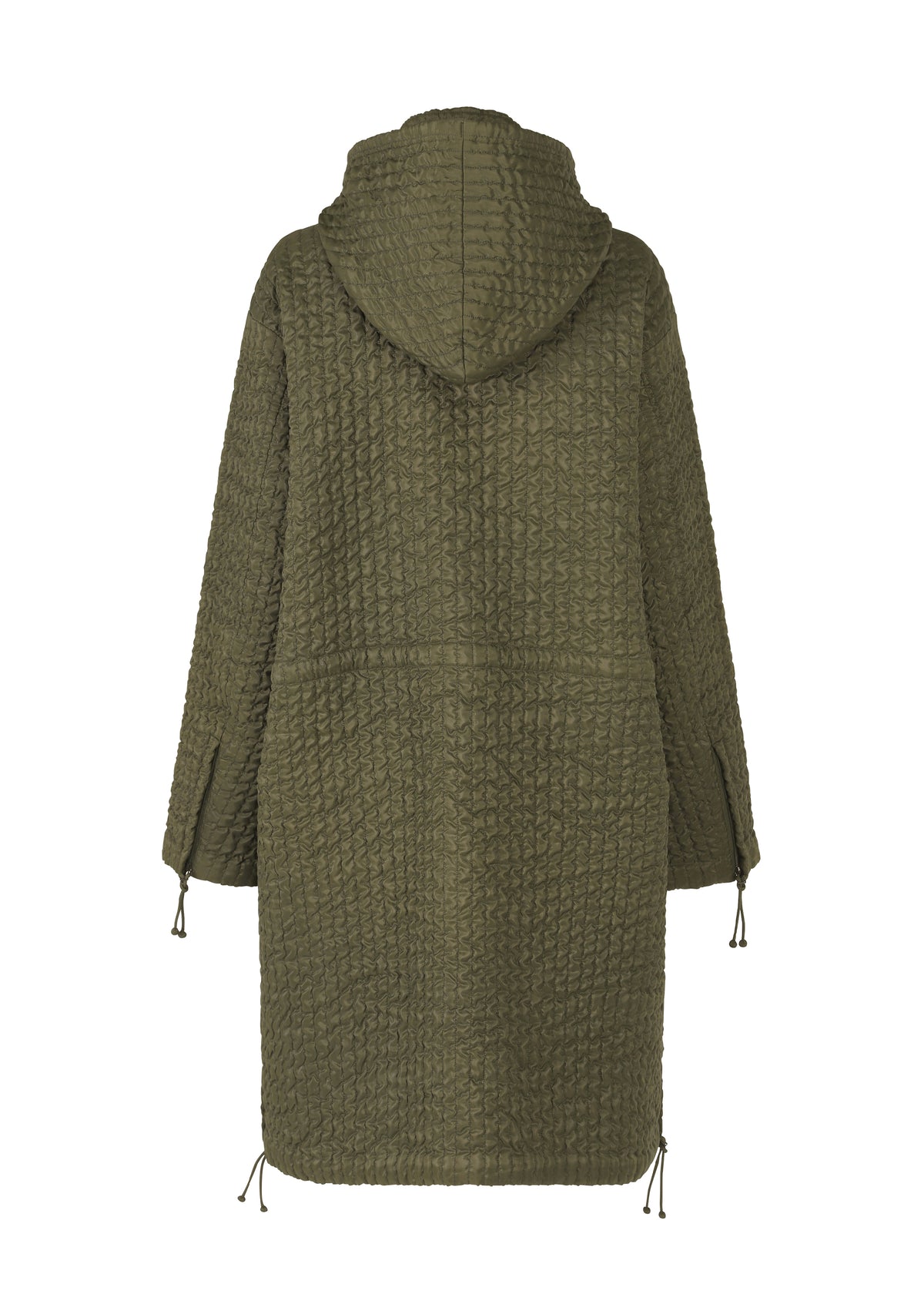HOODED KABIRA COAT Coat Black